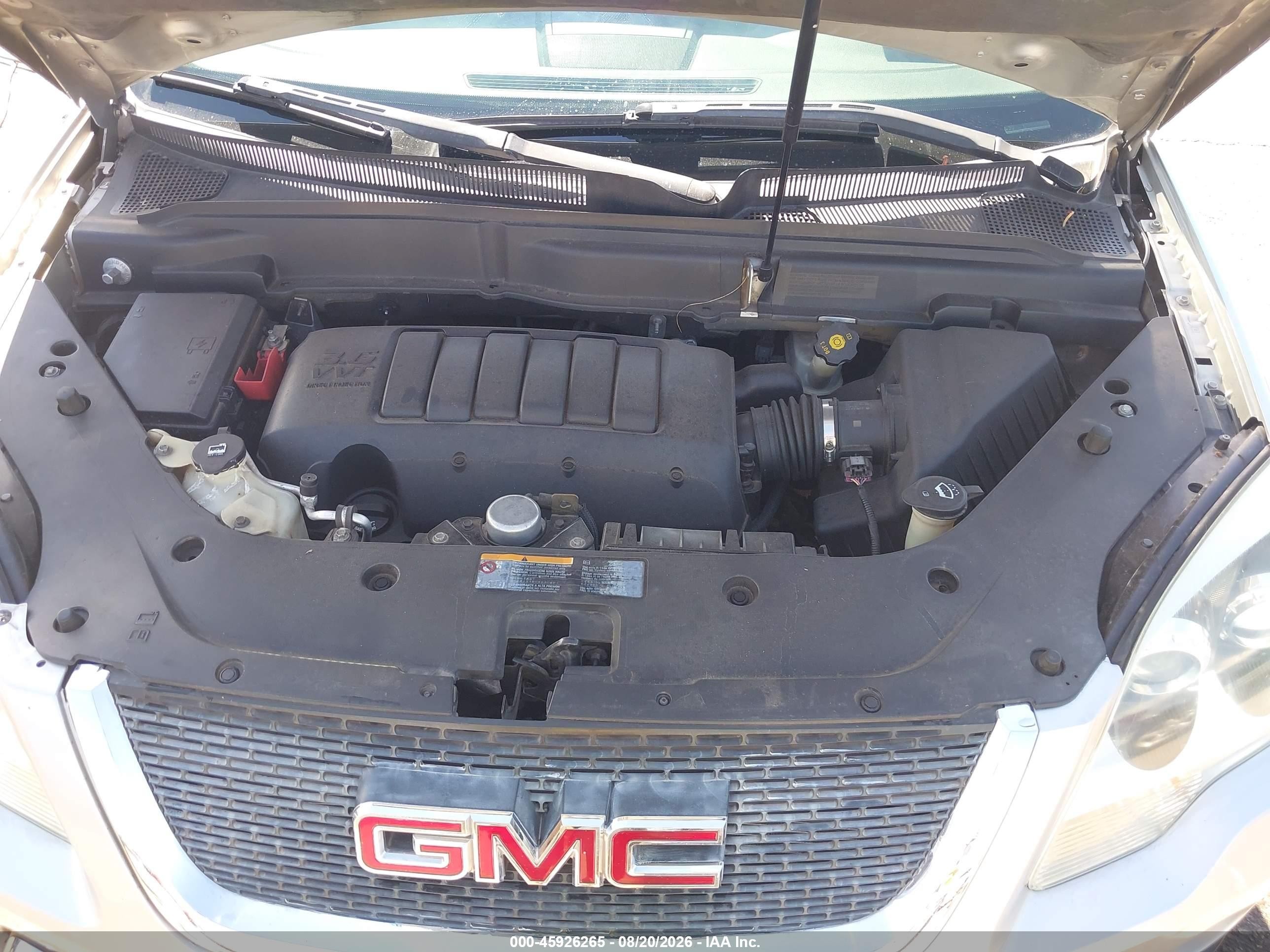 2011 Gmc Acadia Slt-1 Silver vin: 1GKKRRED8BJ336687