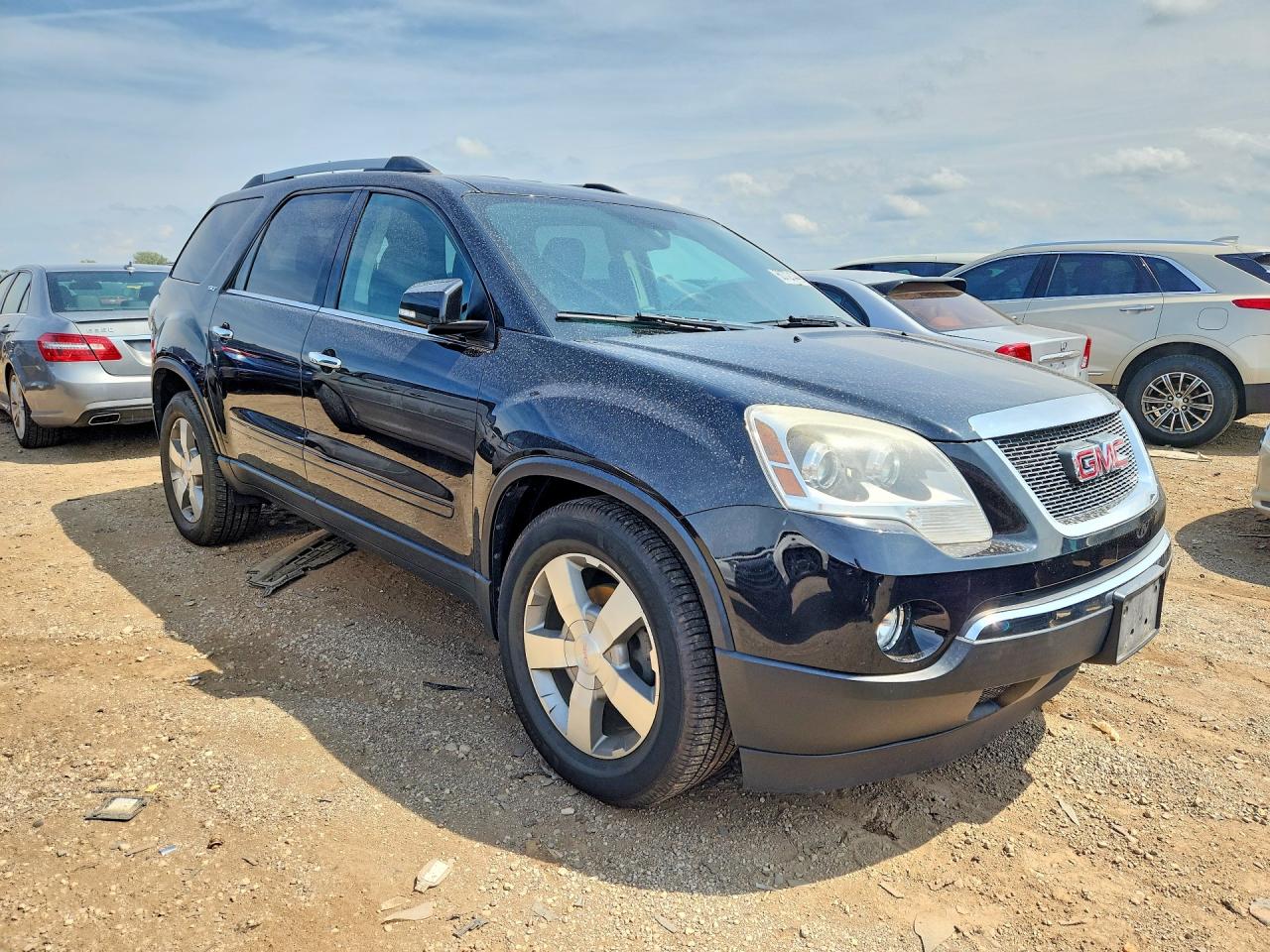 2012 Gmc Acadia Slt-1 Black vin: 1GKKRRED8CJ262477