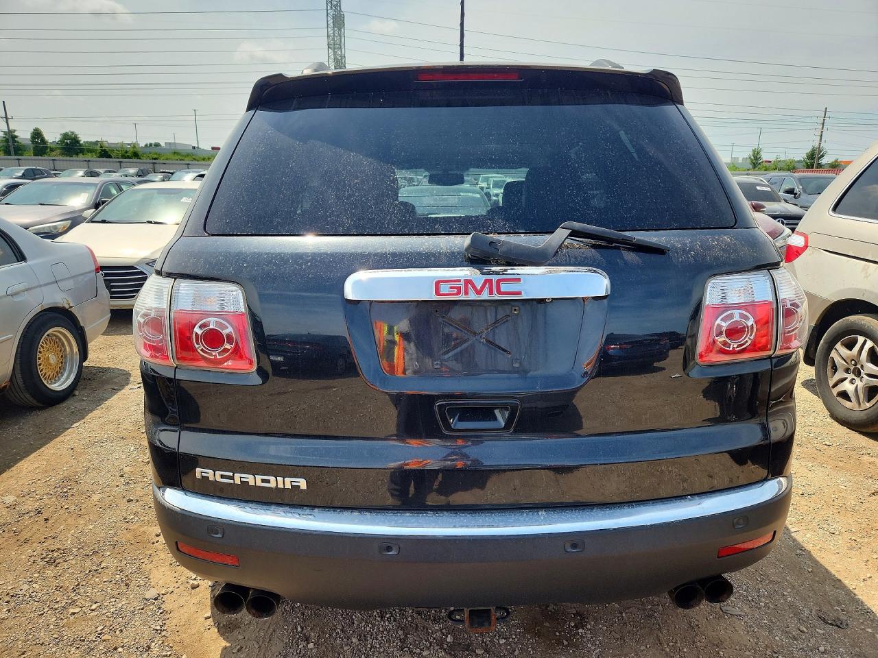 2012 Gmc Acadia Slt-1 Black vin: 1GKKRRED8CJ262477
