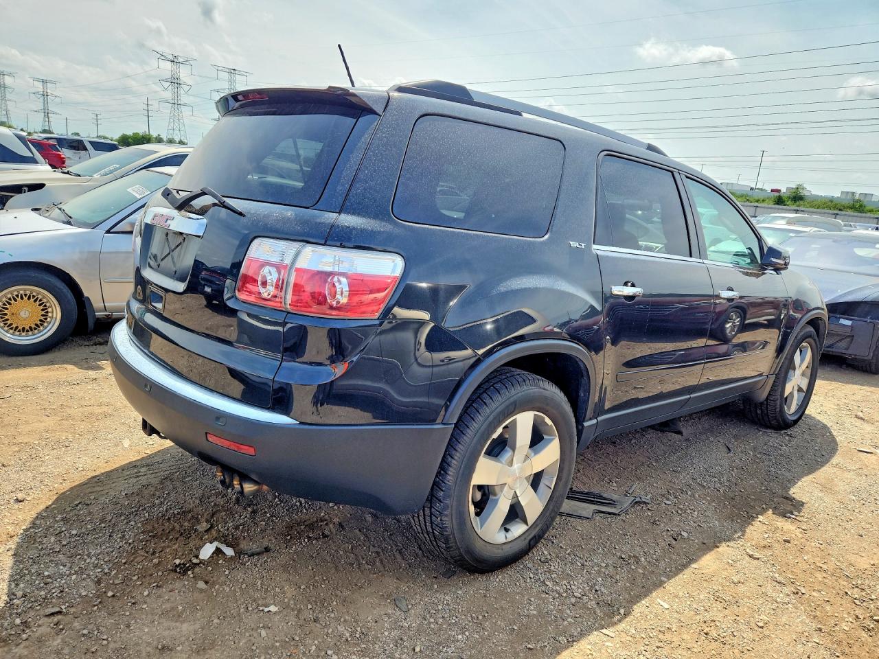2012 Gmc Acadia Slt-1 Black vin: 1GKKRRED8CJ262477