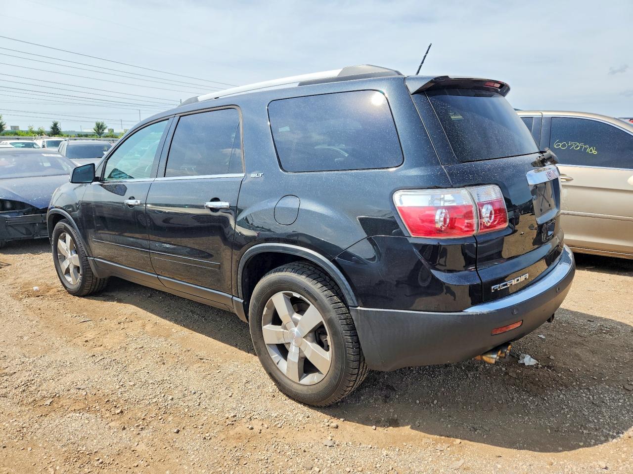 2012 Gmc Acadia Slt-1 Black vin: 1GKKRRED8CJ262477