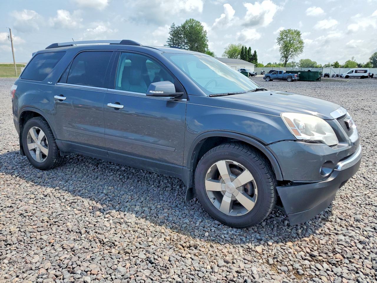 2012 Gmc Acadia Slt-1 Gray vin: 1GKKRRED8CJ297312