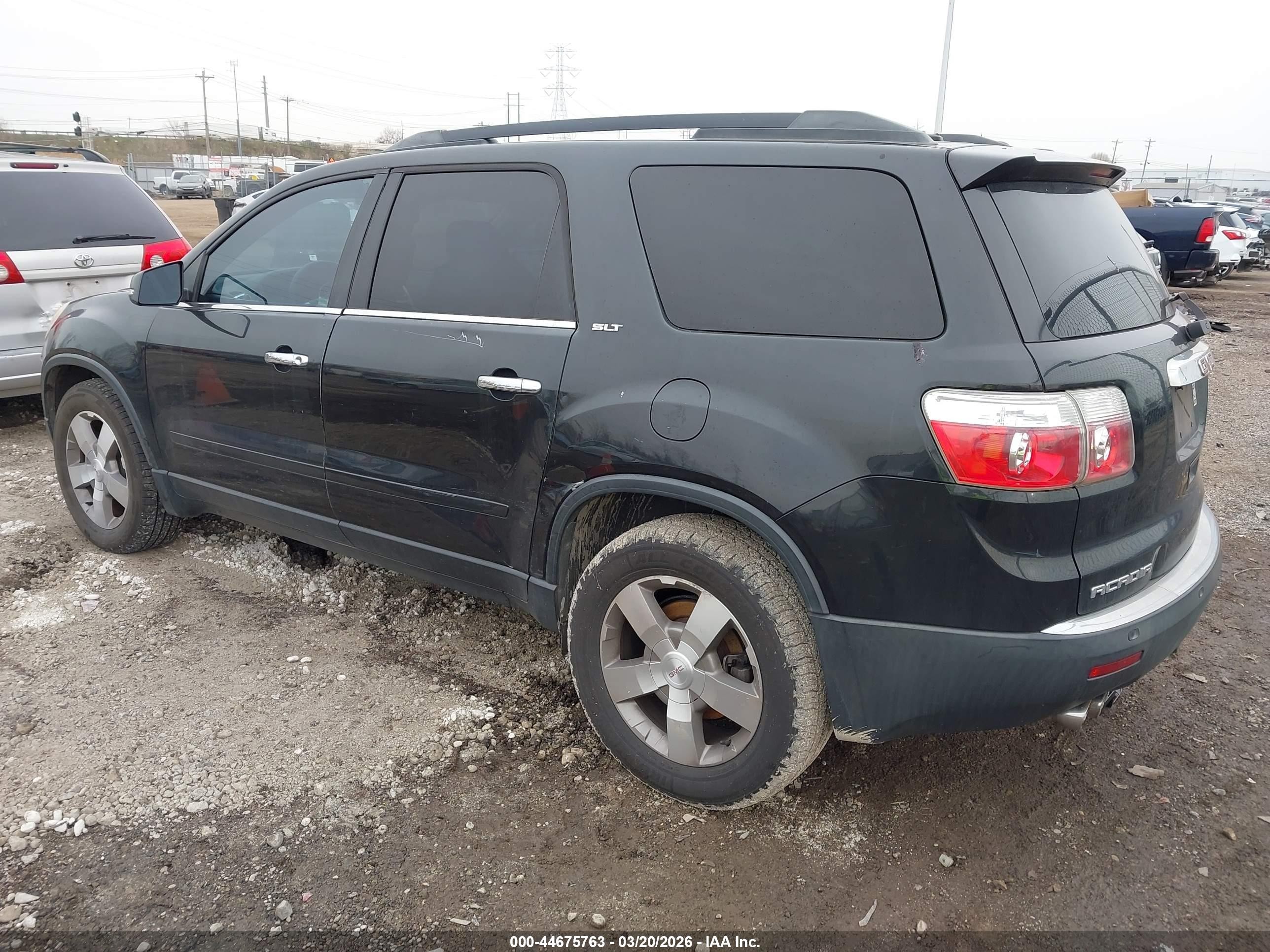2011 Gmc Acadia Slt-1 Gray vin: 1GKKRRED9BJ184872