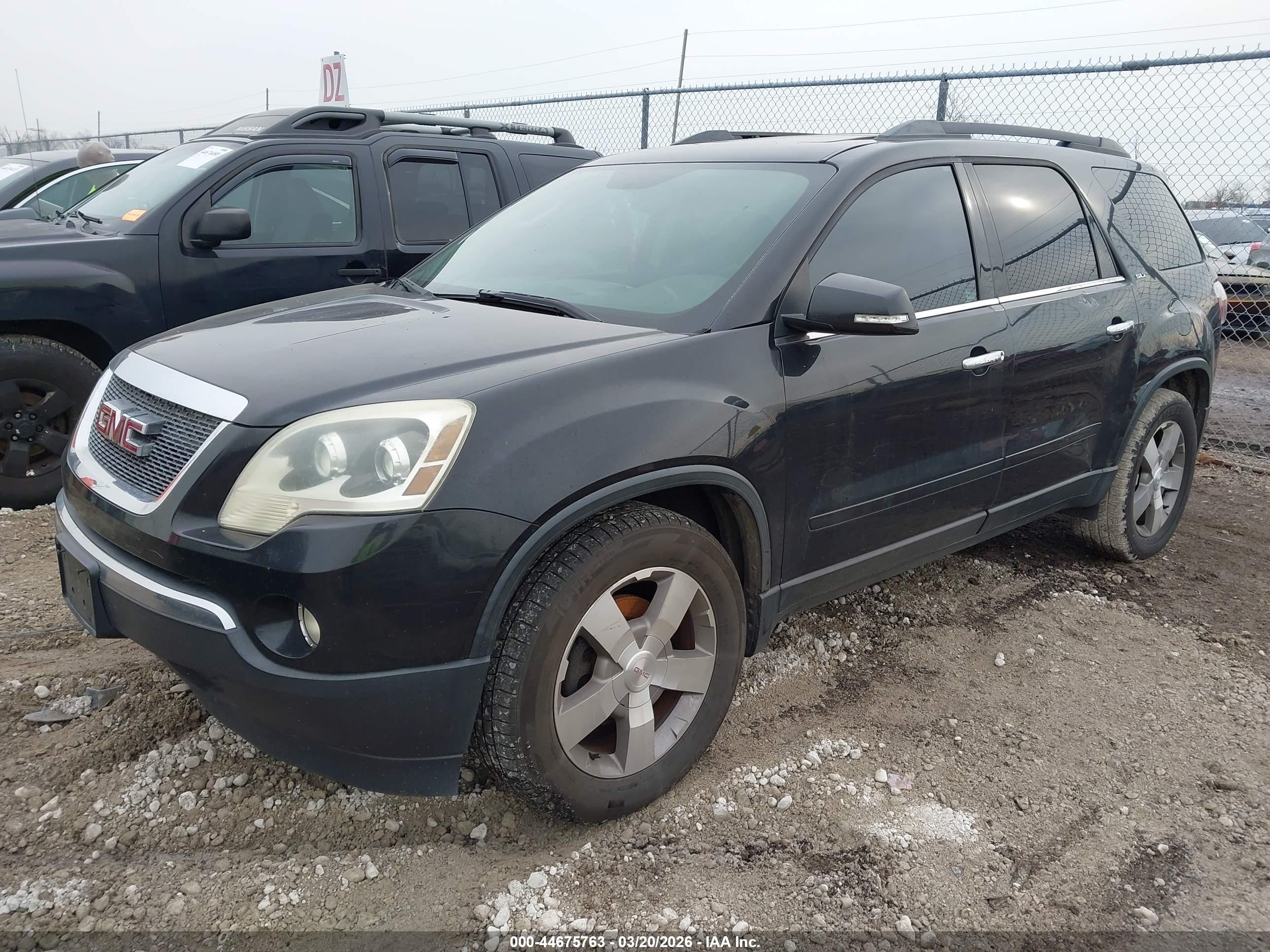 2011 Gmc Acadia Slt-1 Gray vin: 1GKKRRED9BJ184872