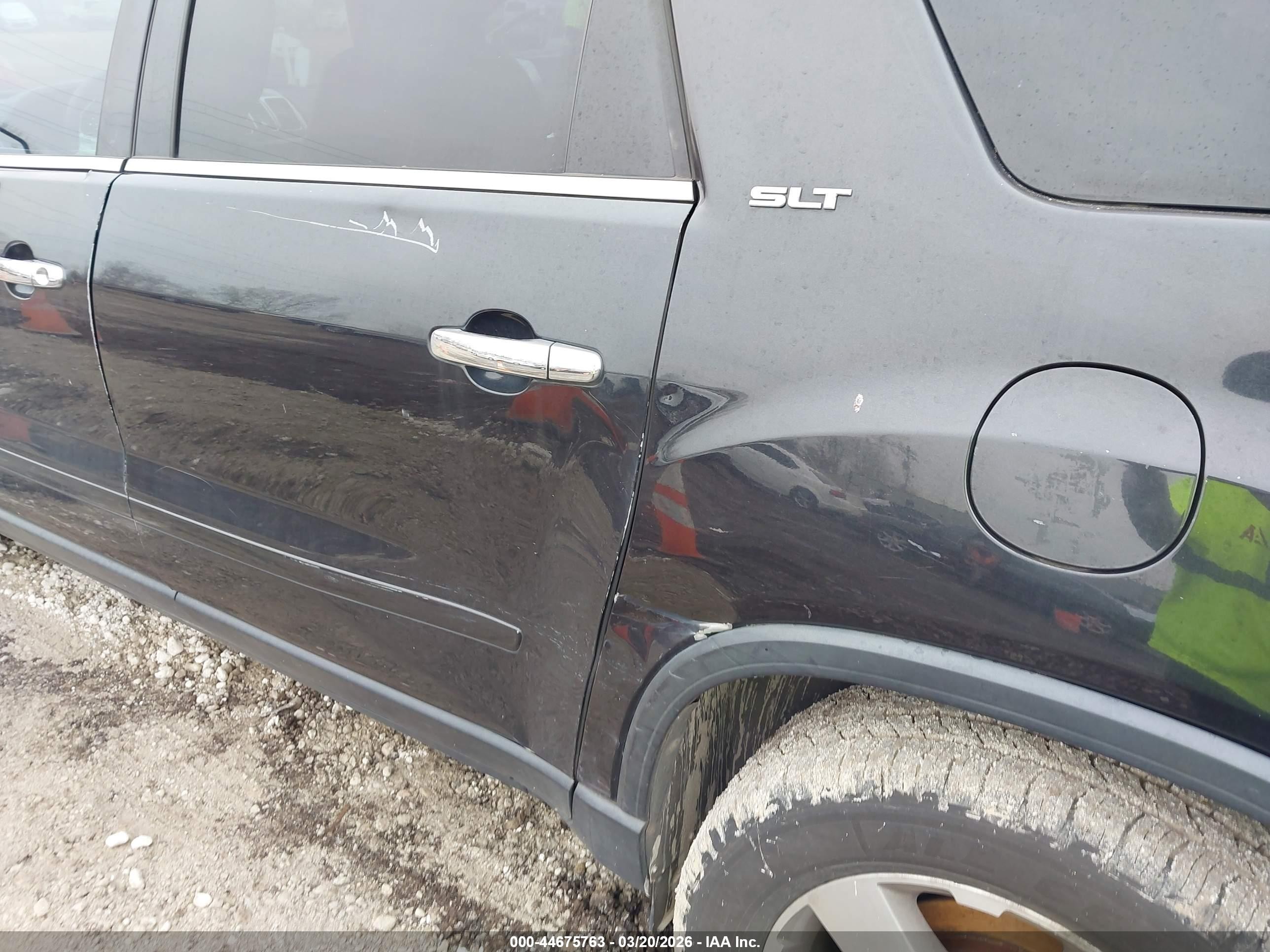 2011 Gmc Acadia Slt-1 Gray vin: 1GKKRRED9BJ184872