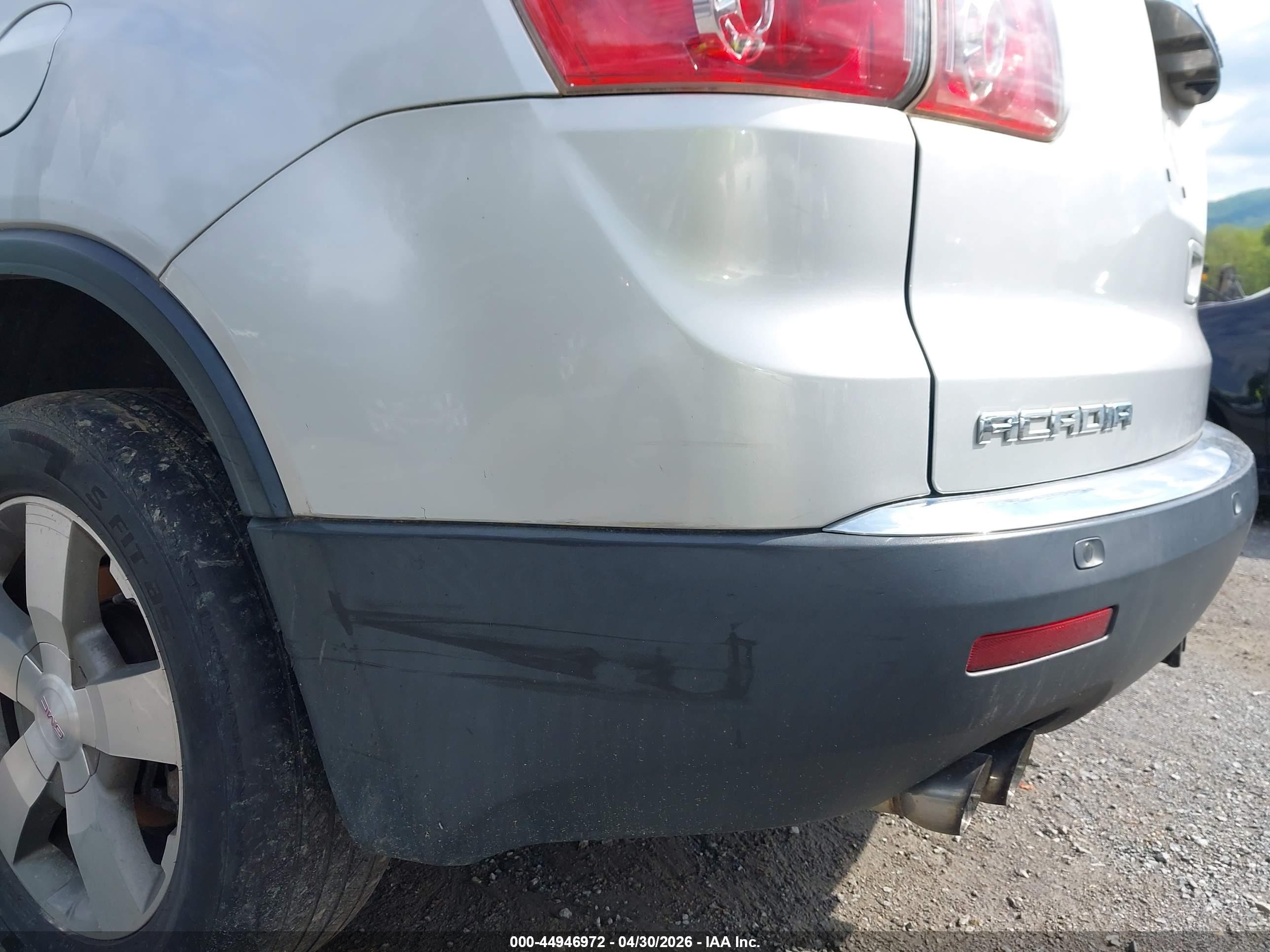 2012 Gmc Acadia Slt-1 Silver vin: 1GKKRRED9CJ135124