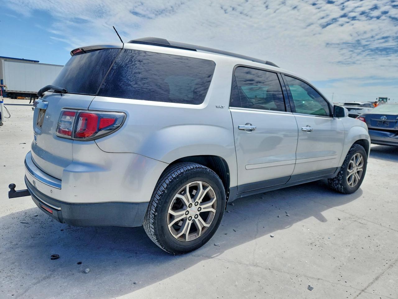 2013 Gmc Acadia Slt-1 Silver vin: 1GKKRRKD0DJ199378