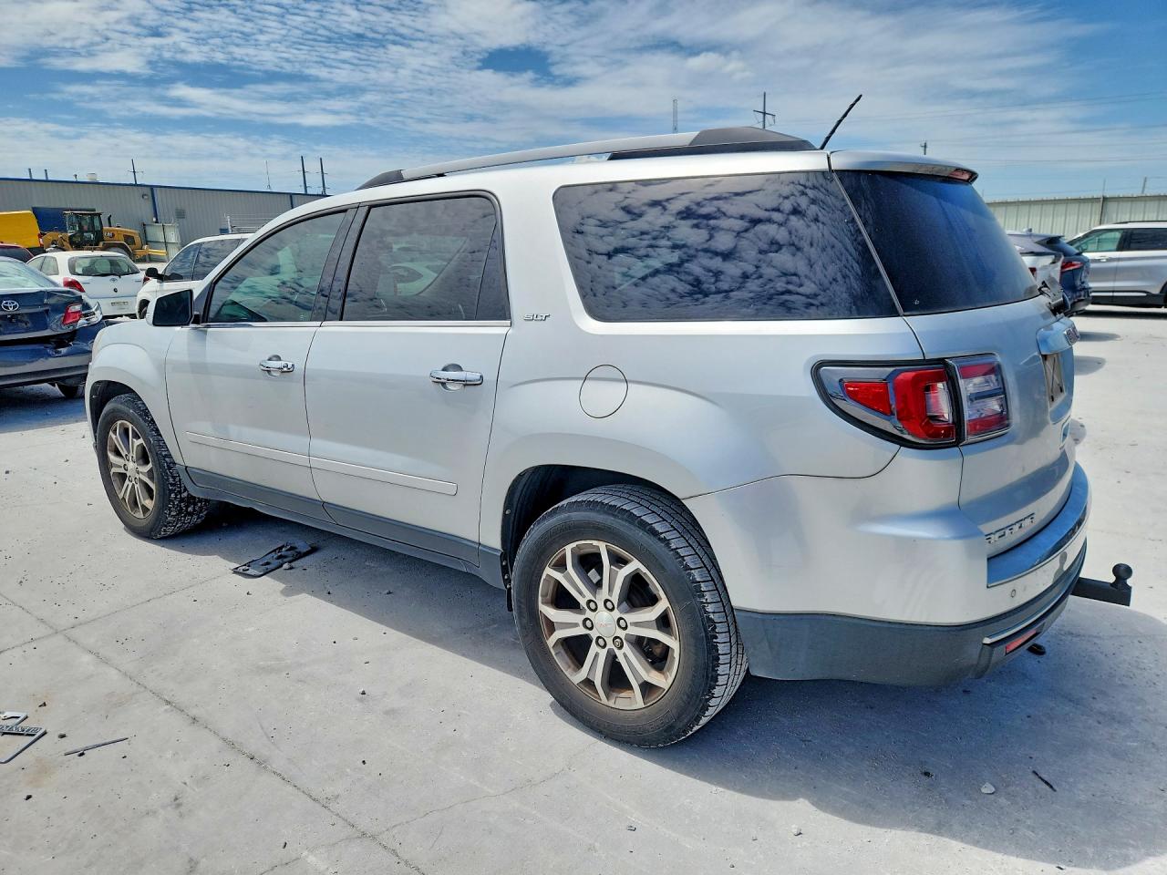 2013 Gmc Acadia Slt-1 Silver vin: 1GKKRRKD0DJ199378