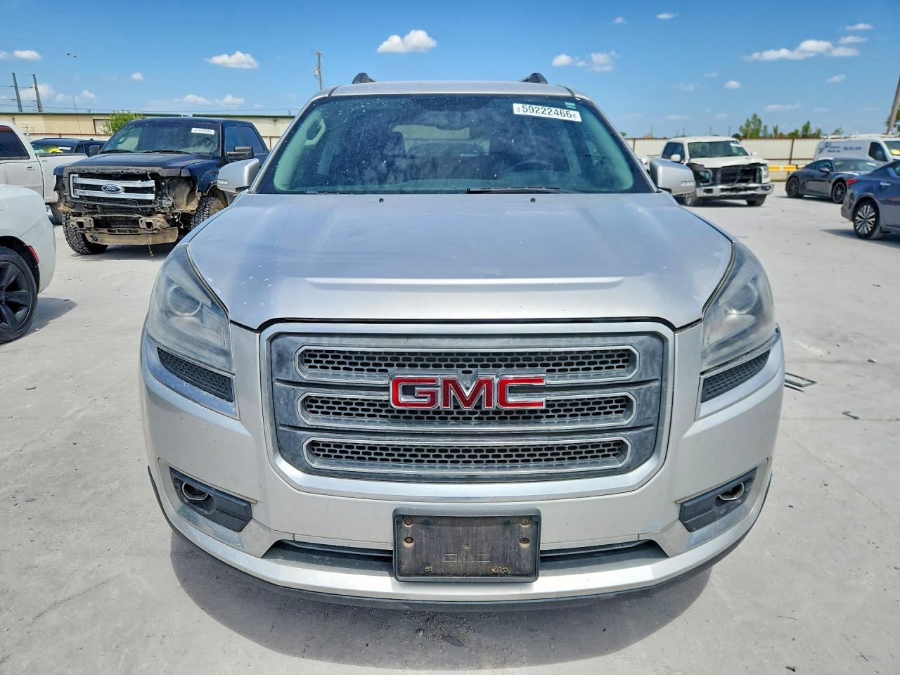 2013 Gmc Acadia Slt-1 Silver vin: 1GKKRRKD0DJ199378