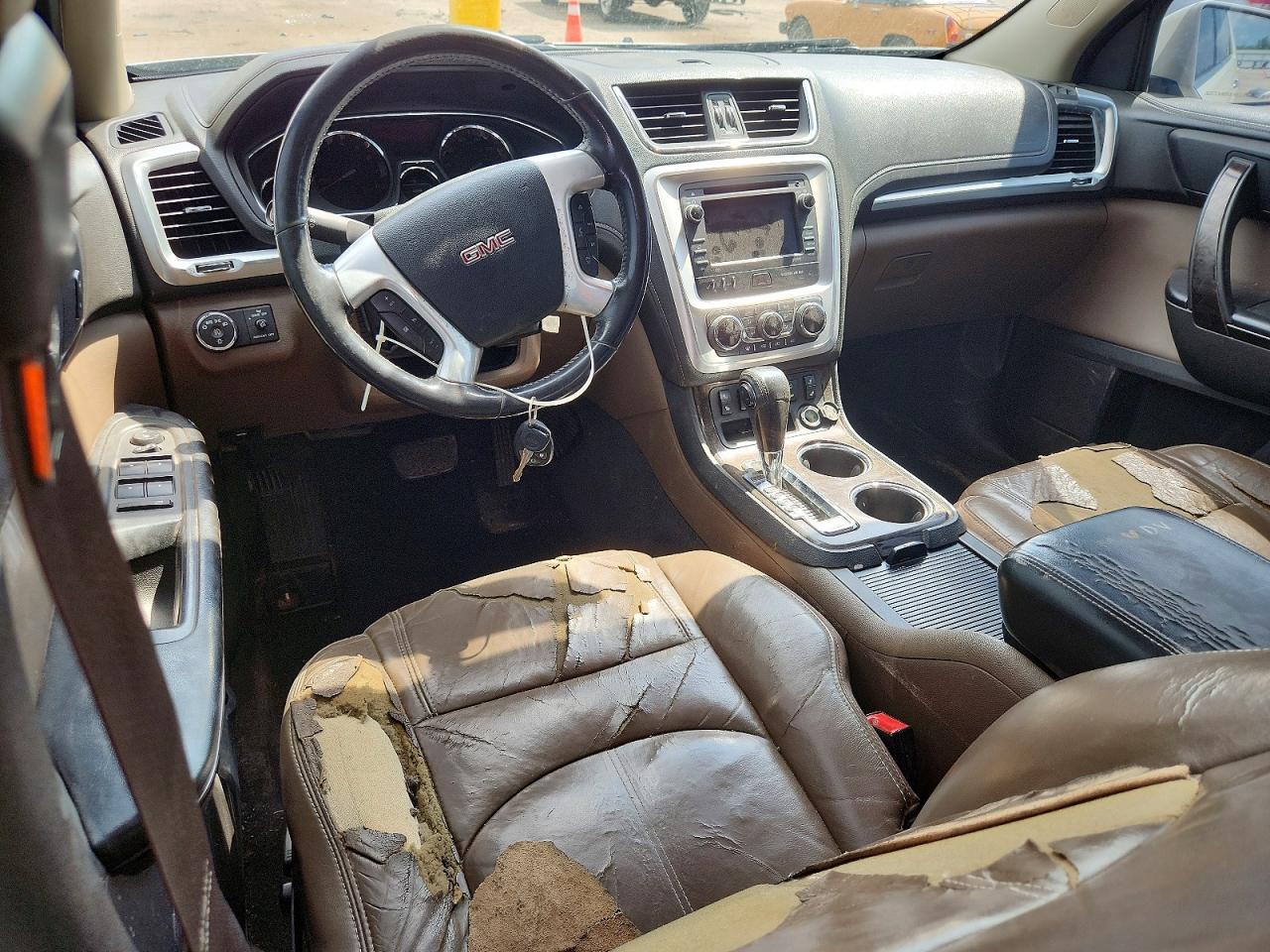 2014 Gmc Acadia Slt White vin: 1GKKRRKD0EJ199527