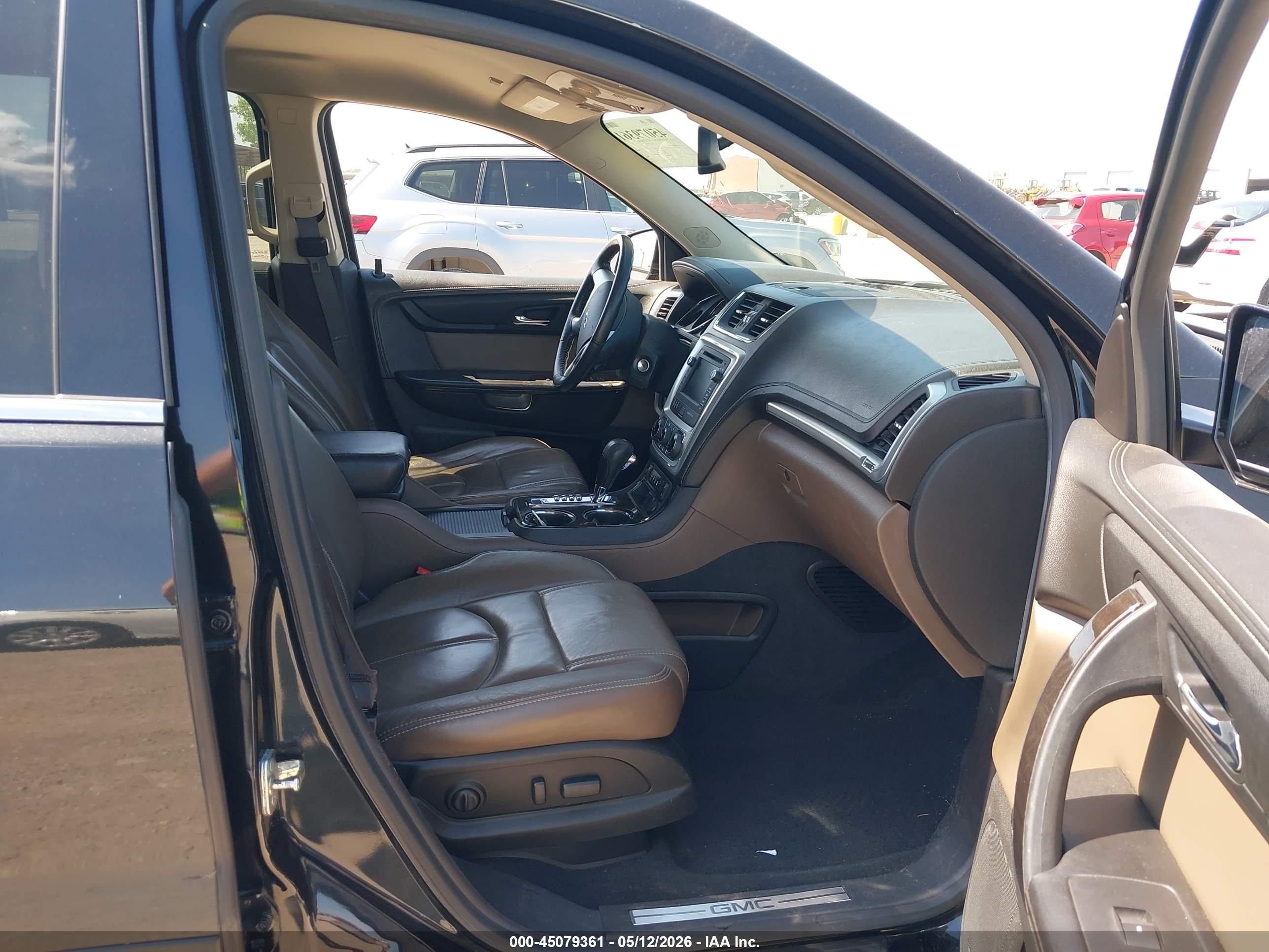2015 Gmc Acadia Slt-1 Black vin: 1GKKRRKD0FJ296664