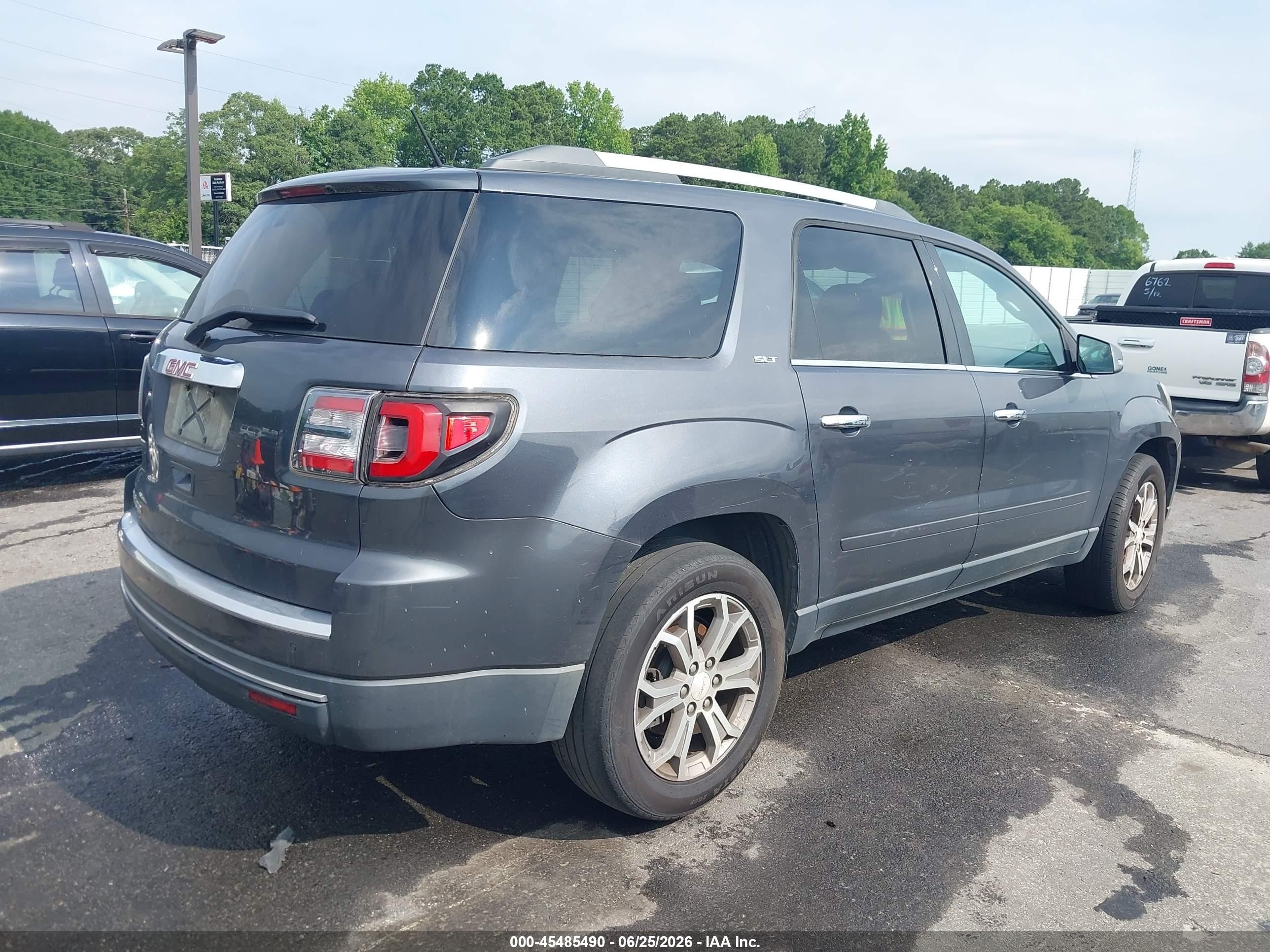 2013 Gmc Acadia Slt-1 Black vin: 1GKKRRKD1DJ213272