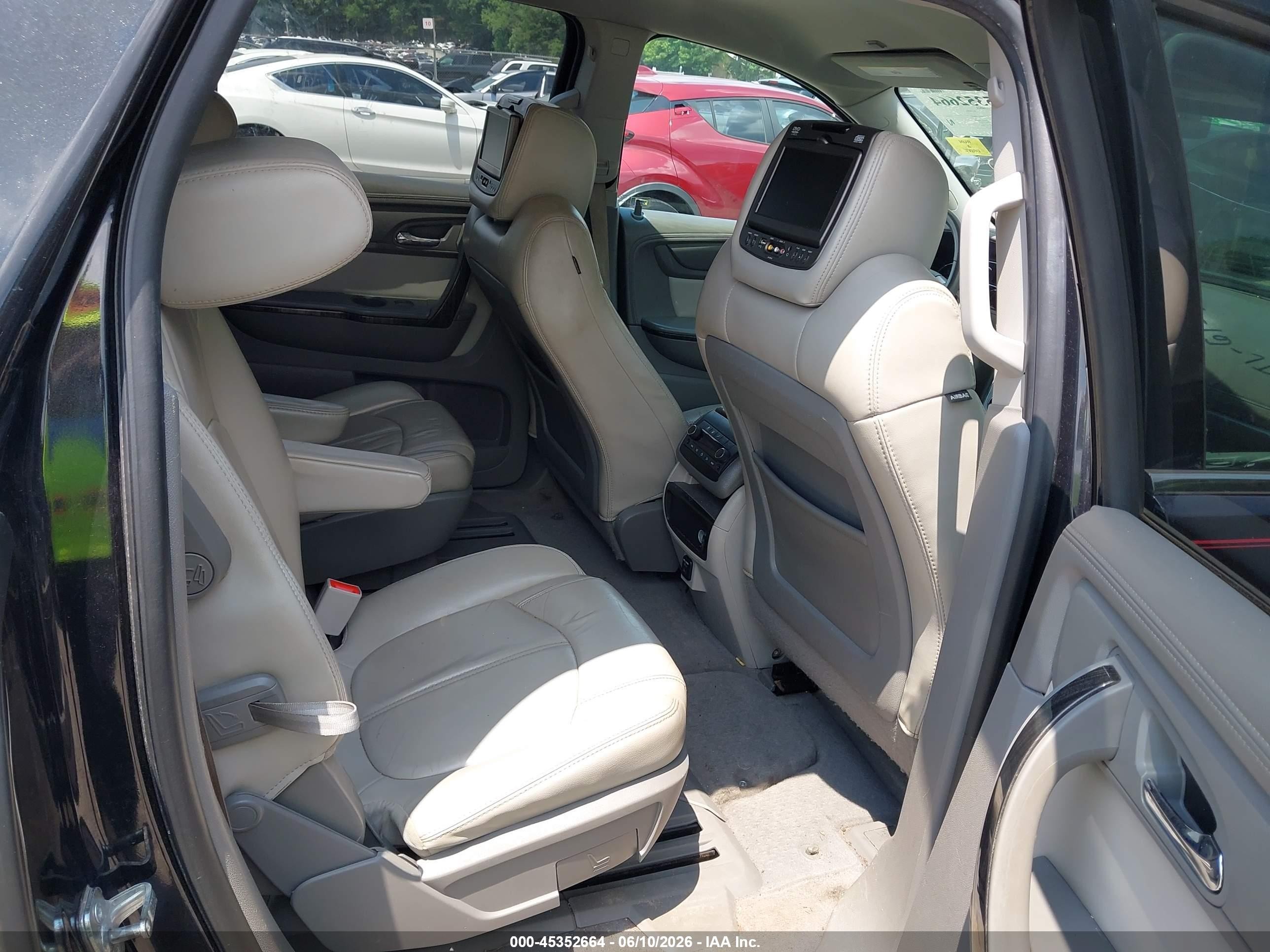 2014 Gmc Acadia Slt-1 Black vin: 1GKKRRKD1EJ276485