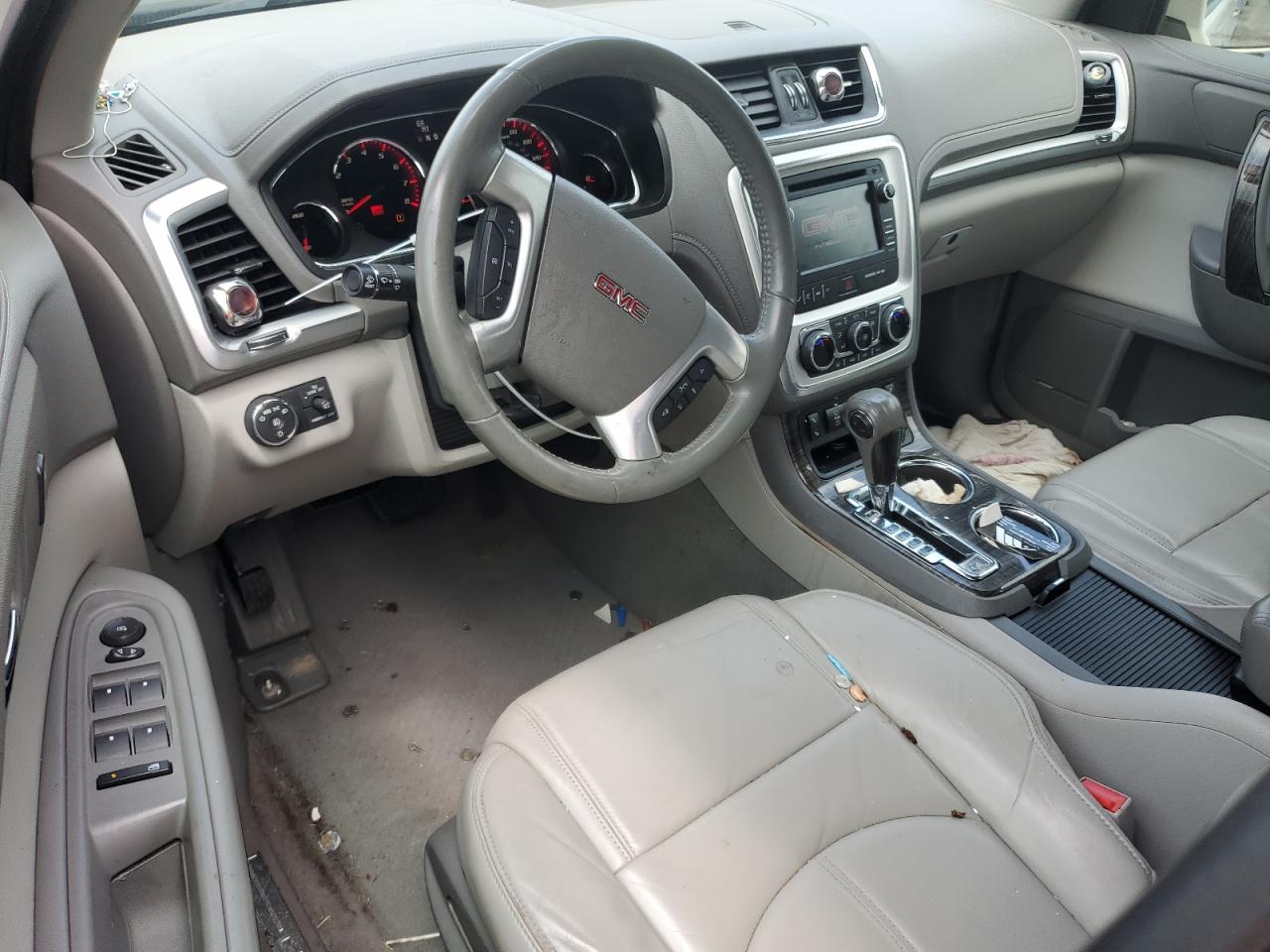 2014 Gmc Acadia Slt-1 Cream vin: 1GKKRRKD1EJ365571