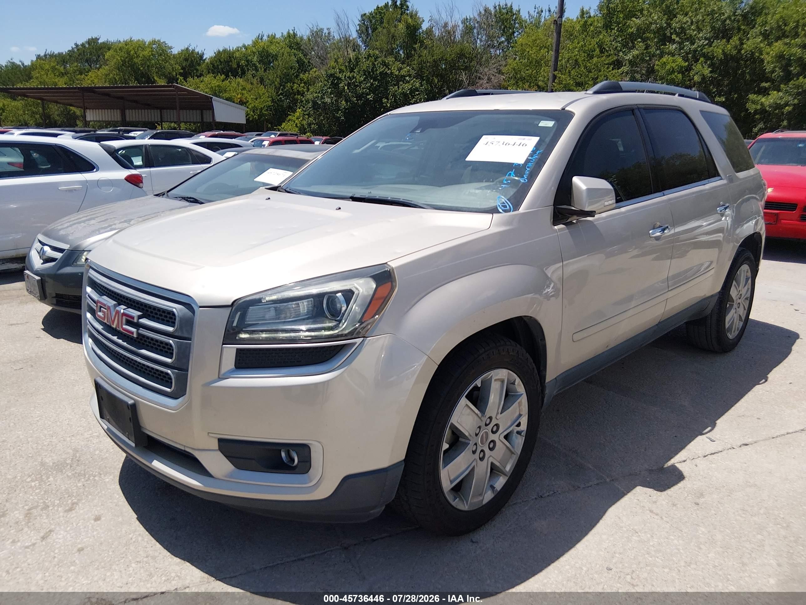 2015 Gmc Acadia Slt-1 Gold vin: 1GKKRRKD1FJ360341
