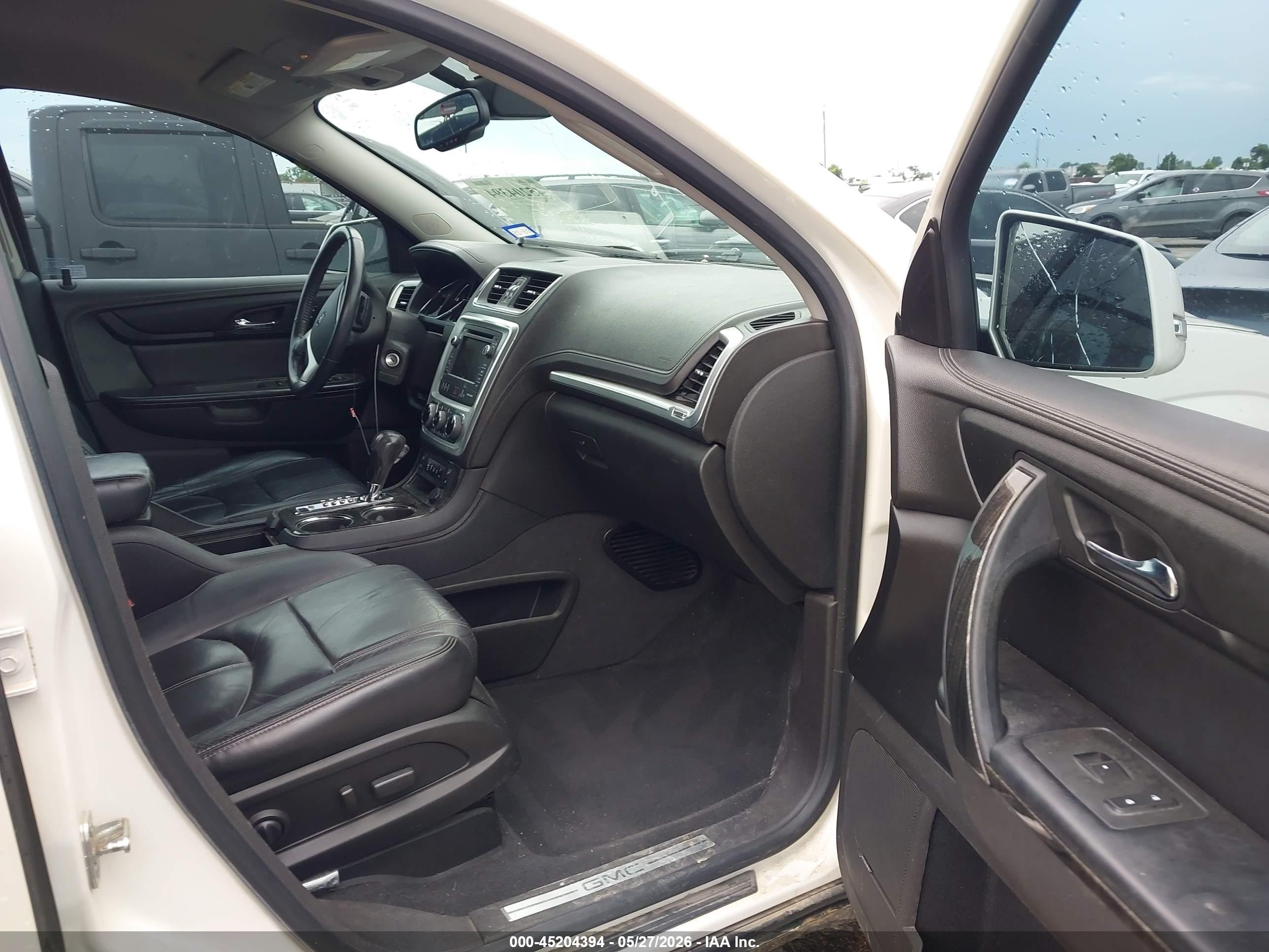 2014 Gmc Acadia Slt-1 White vin: 1GKKRRKD2EJ128538
