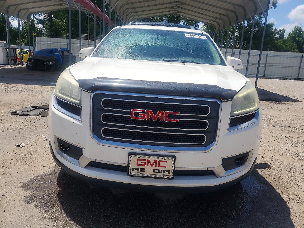 2014 Gmc Acadia Slt-1 White vin: 1GKKRRKD2EJ157103