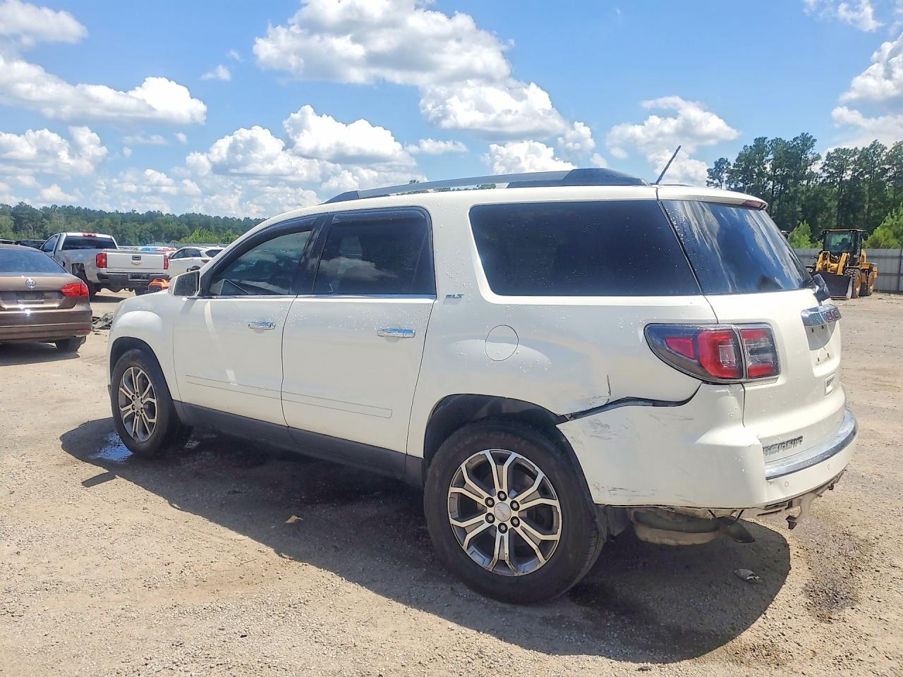 2014 Gmc Acadia Slt-1 White vin: 1GKKRRKD2EJ157103