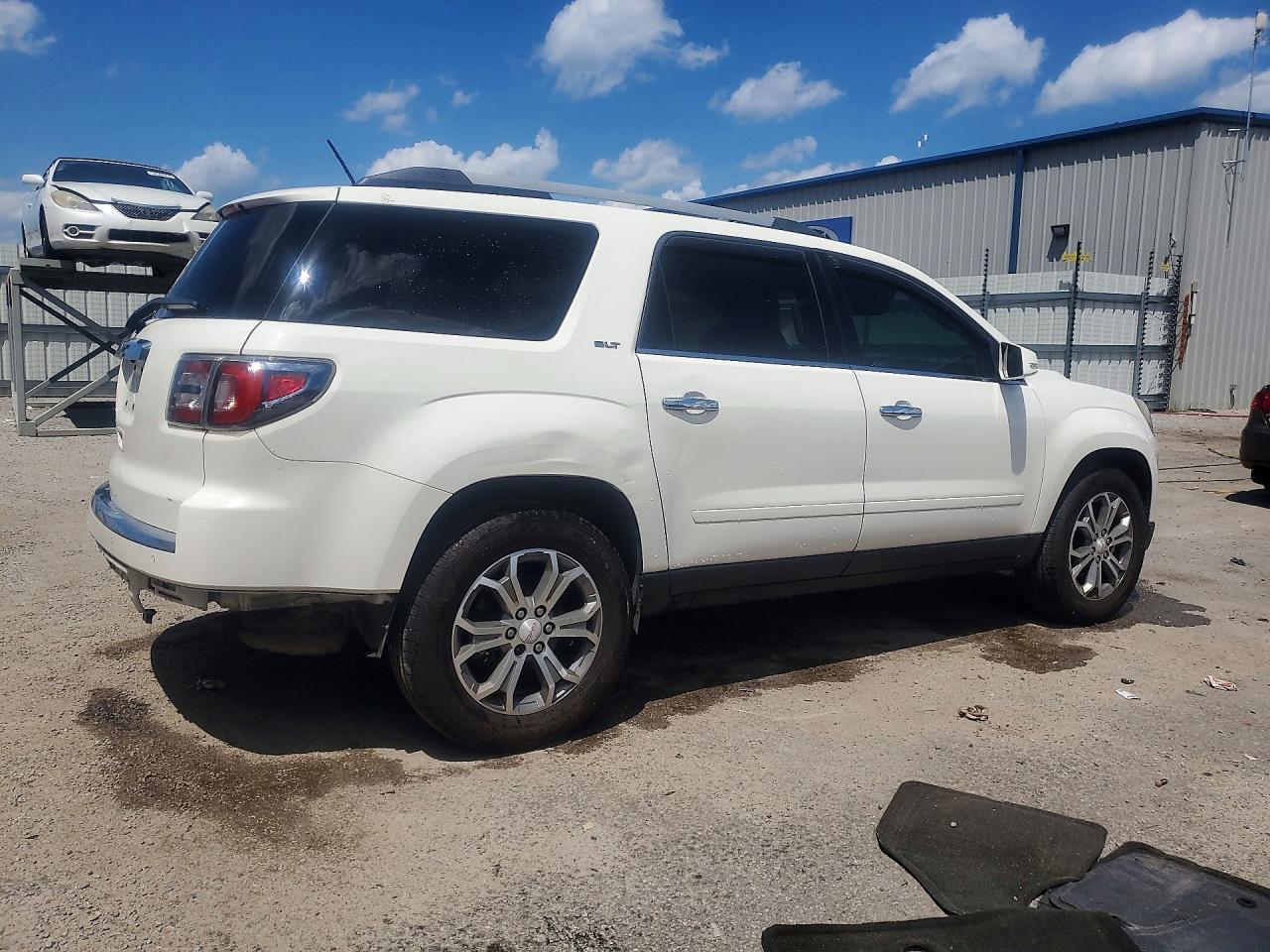 2014 Gmc Acadia Slt-1 White vin: 1GKKRRKD2EJ157103