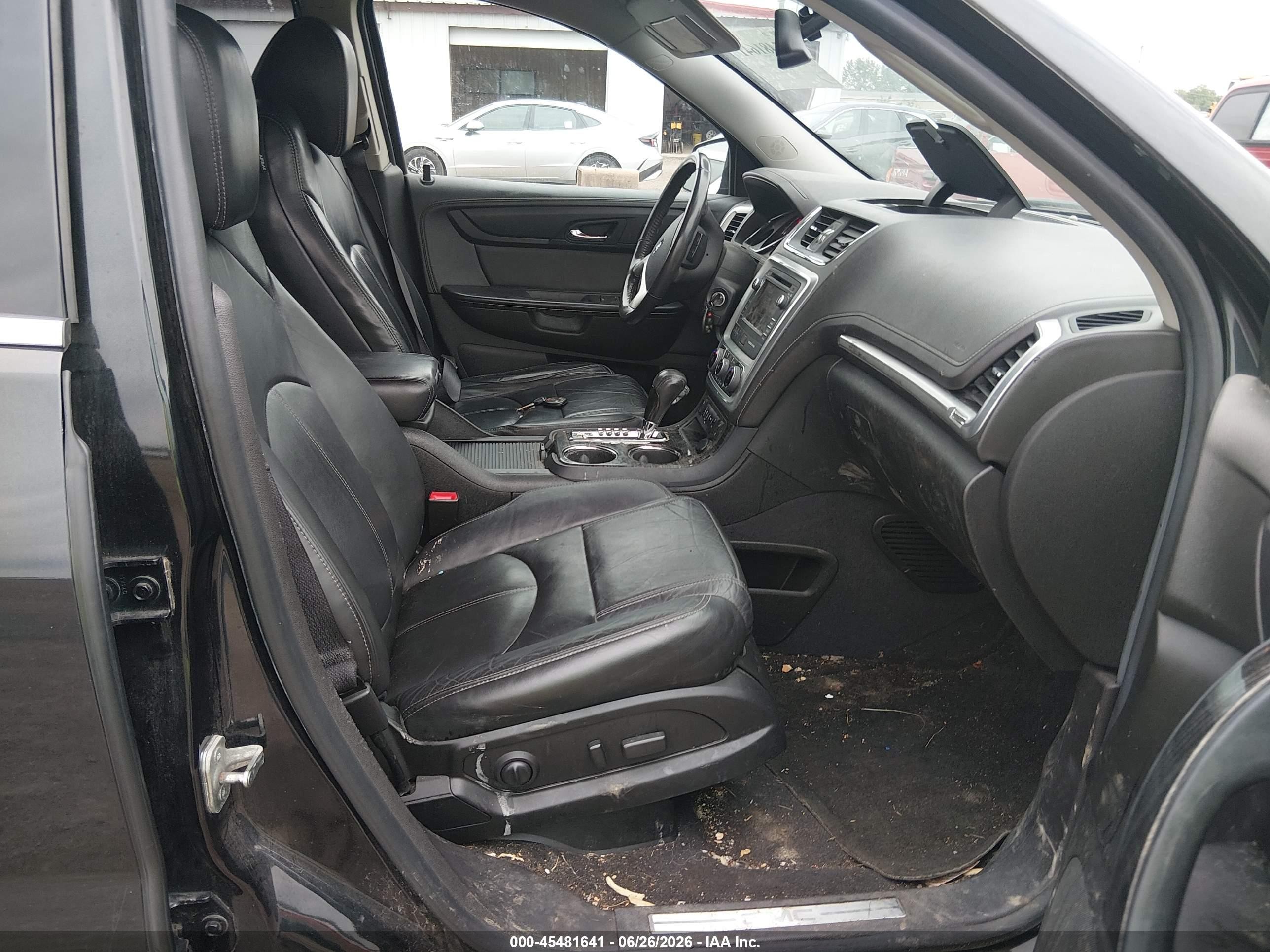 2014 Gmc Acadia Slt-1 Black vin: 1GKKRRKD2EJ249506