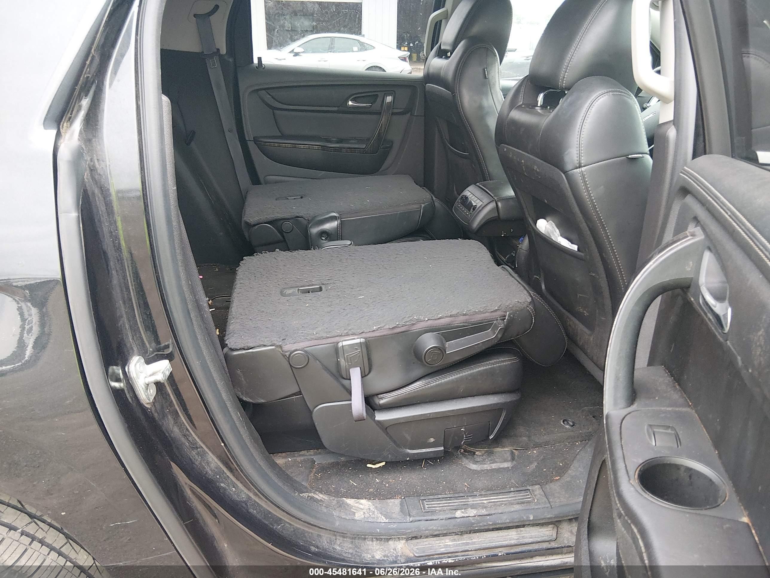 2014 Gmc Acadia Slt-1 Black vin: 1GKKRRKD2EJ249506