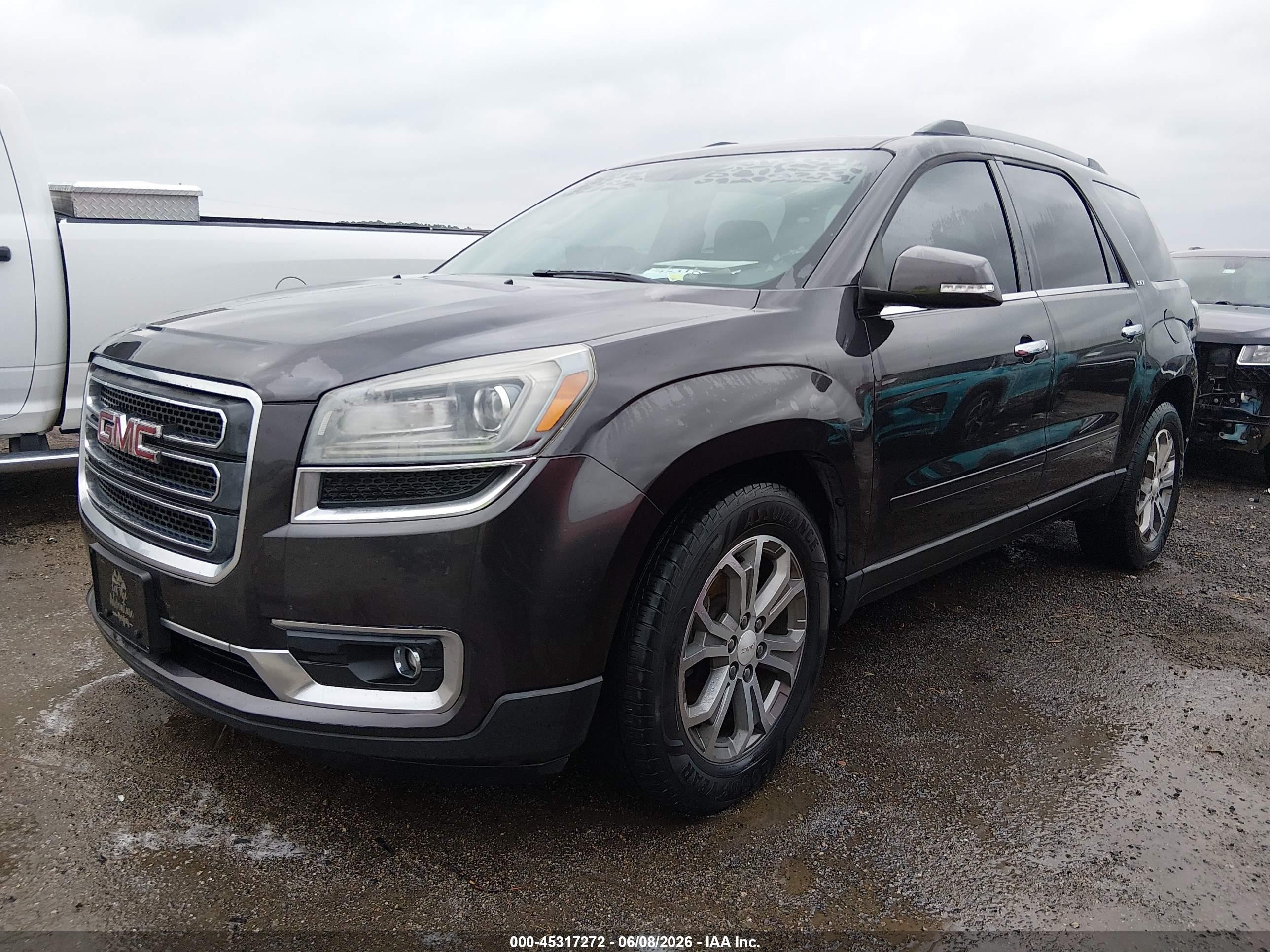 2014 Gmc Acadia Slt-1 Gray vin: 1GKKRRKD2EJ369743