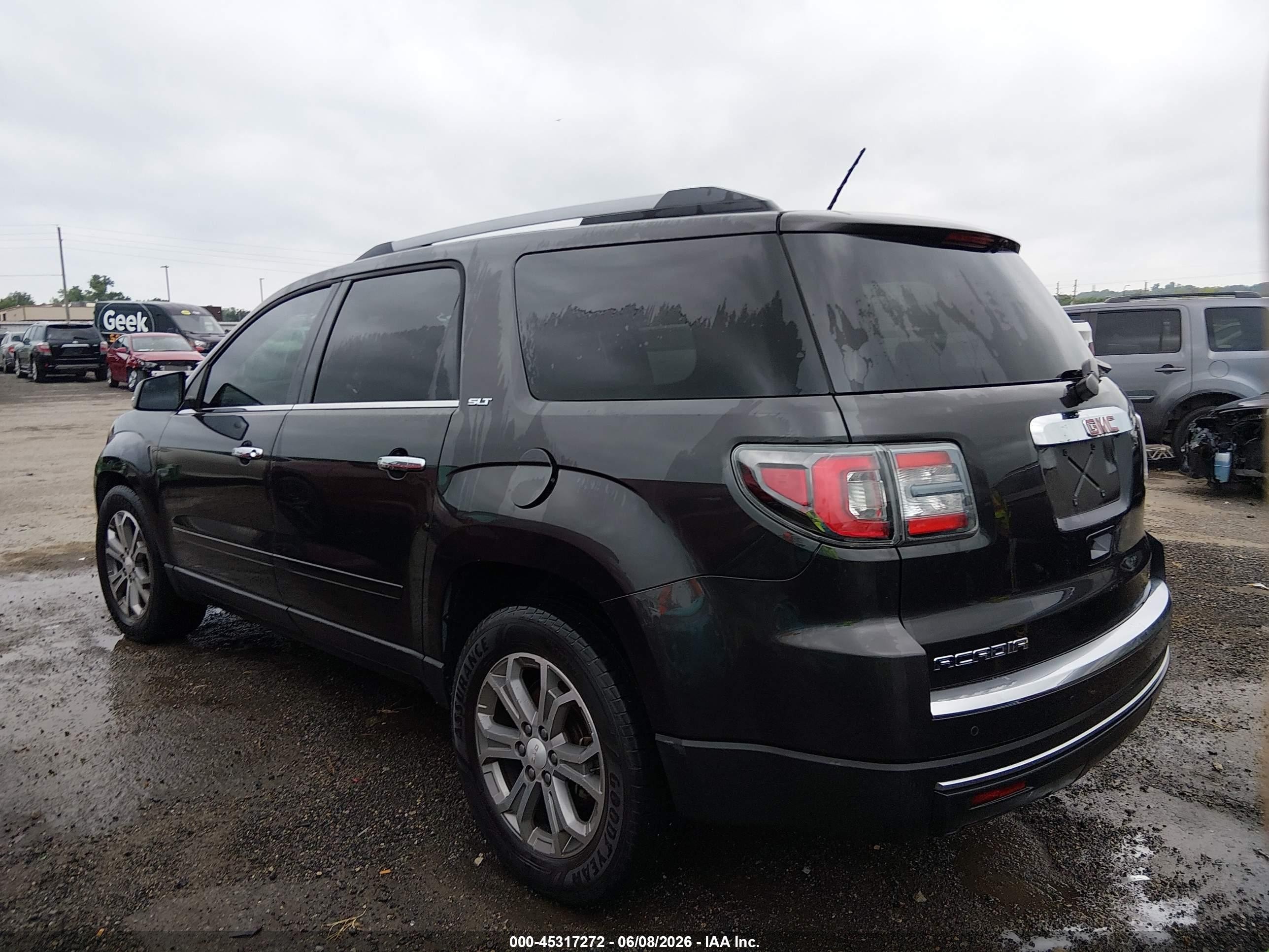 2014 Gmc Acadia Slt-1 Gray vin: 1GKKRRKD2EJ369743