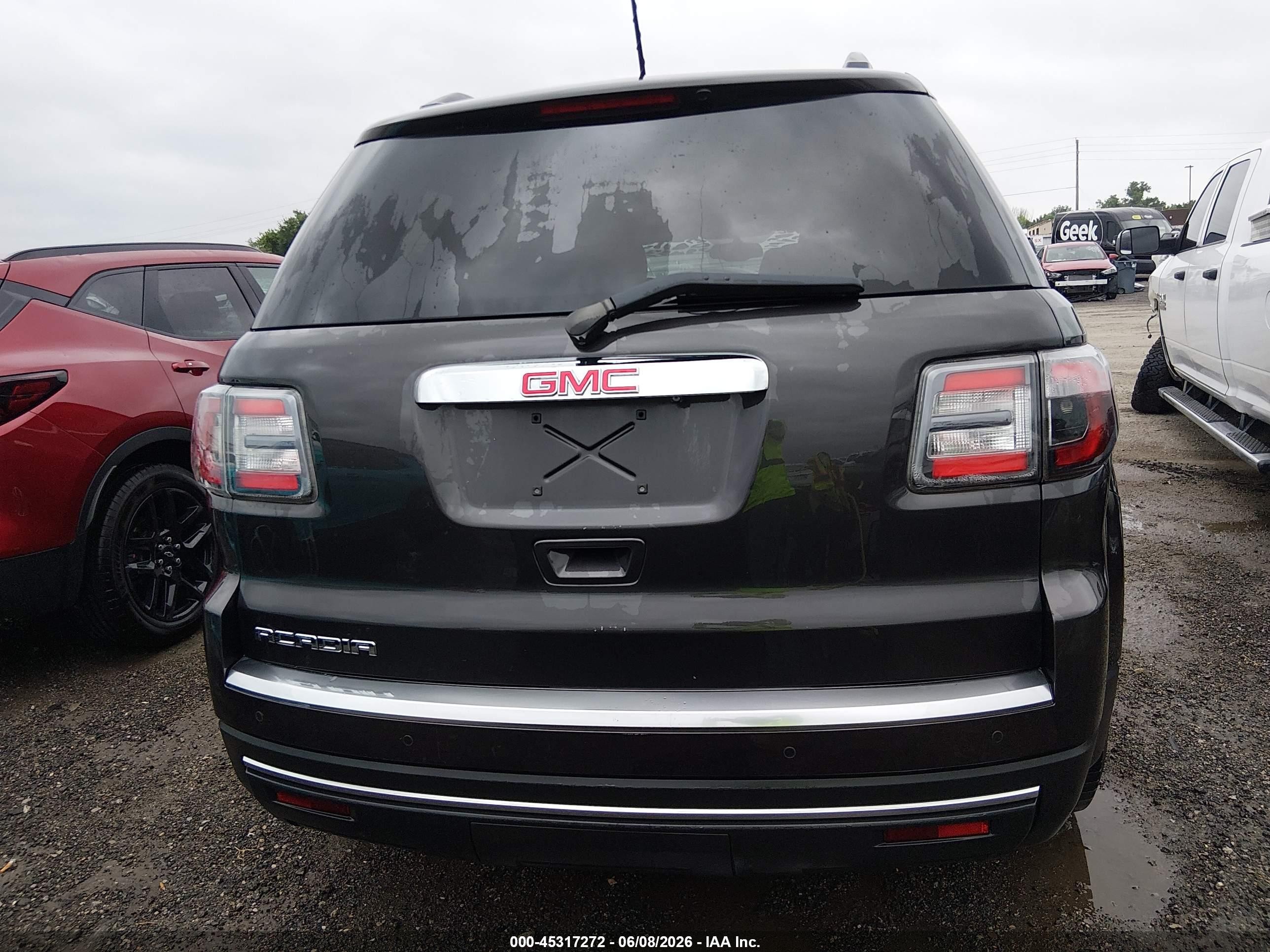 2014 Gmc Acadia Slt-1 Gray vin: 1GKKRRKD2EJ369743
