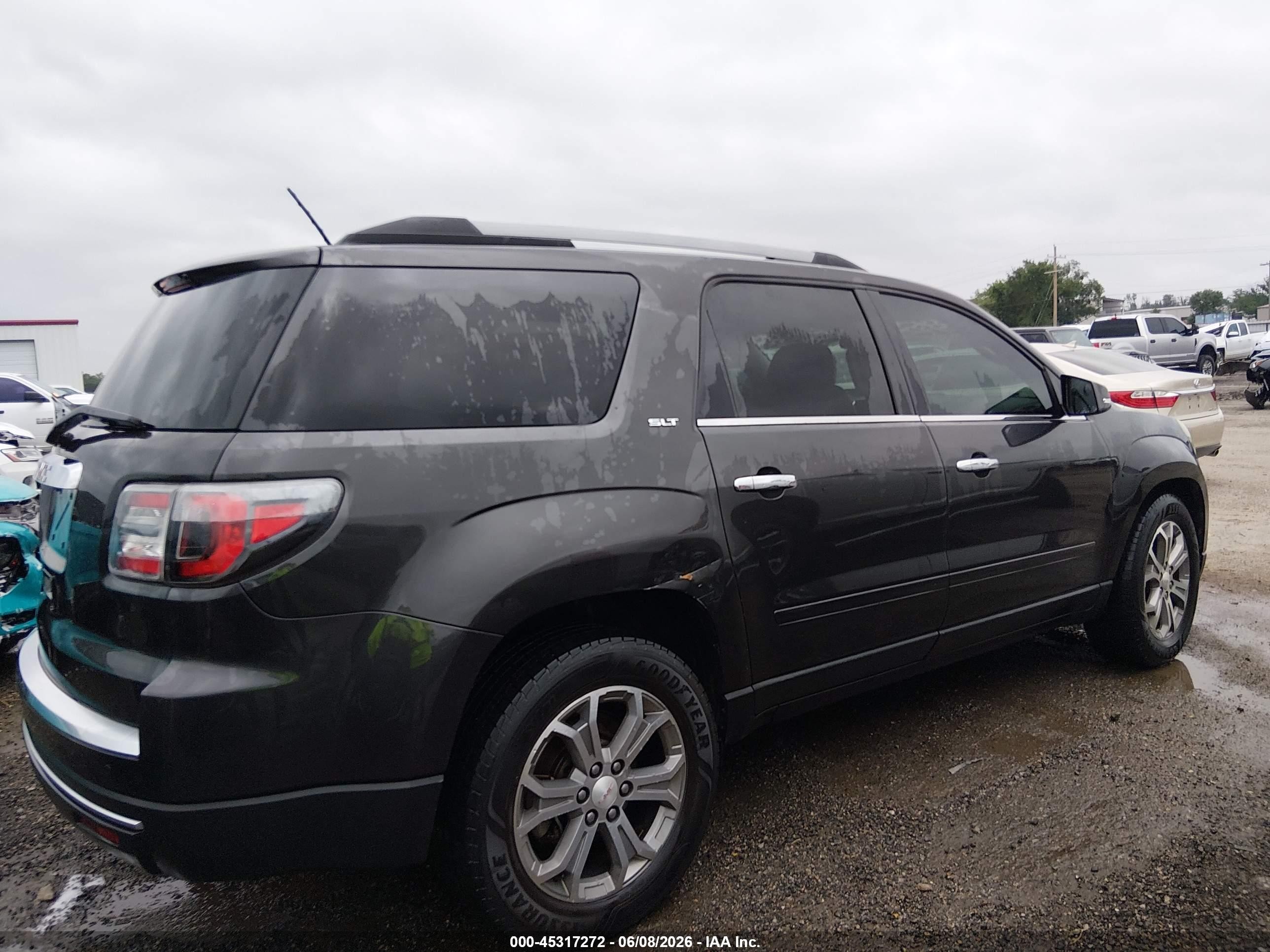 2014 Gmc Acadia Slt-1 Gray vin: 1GKKRRKD2EJ369743