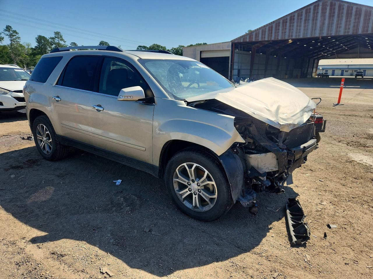 2015 Gmc Acadia Slt-1 Cream vin: 1GKKRRKD2FJ100398