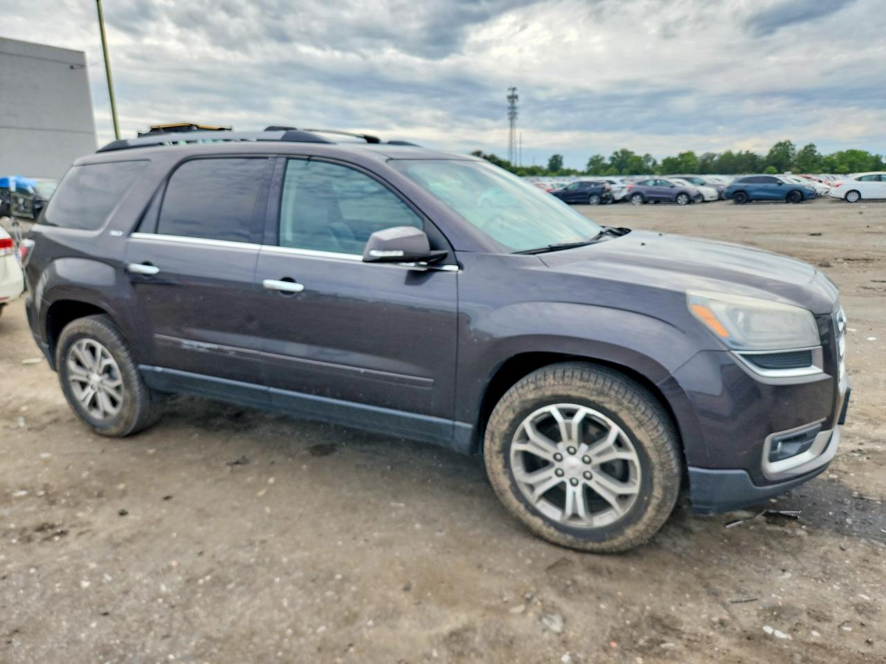 2015 Gmc Acadia Slt-1 Black vin: 1GKKRRKD2FJ112759