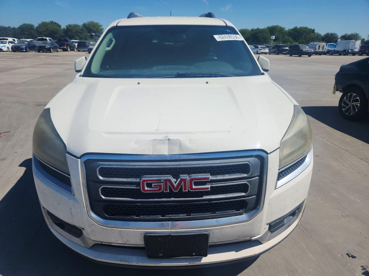 2015 Gmc Acadia Slt-1 White vin: 1GKKRRKD2FJ120487