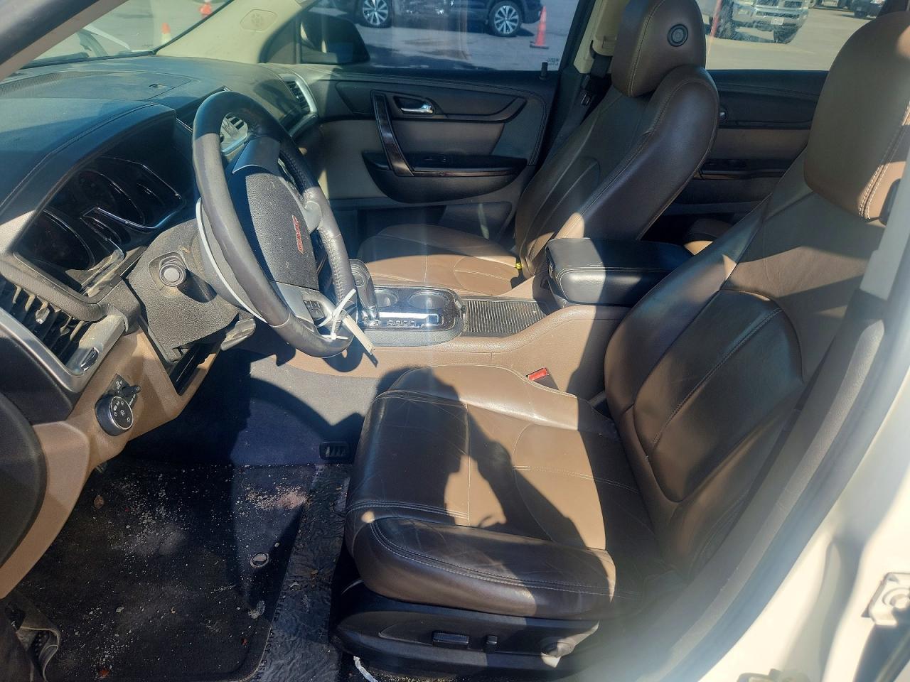 2015 Gmc Acadia Slt-1 White vin: 1GKKRRKD2FJ120487