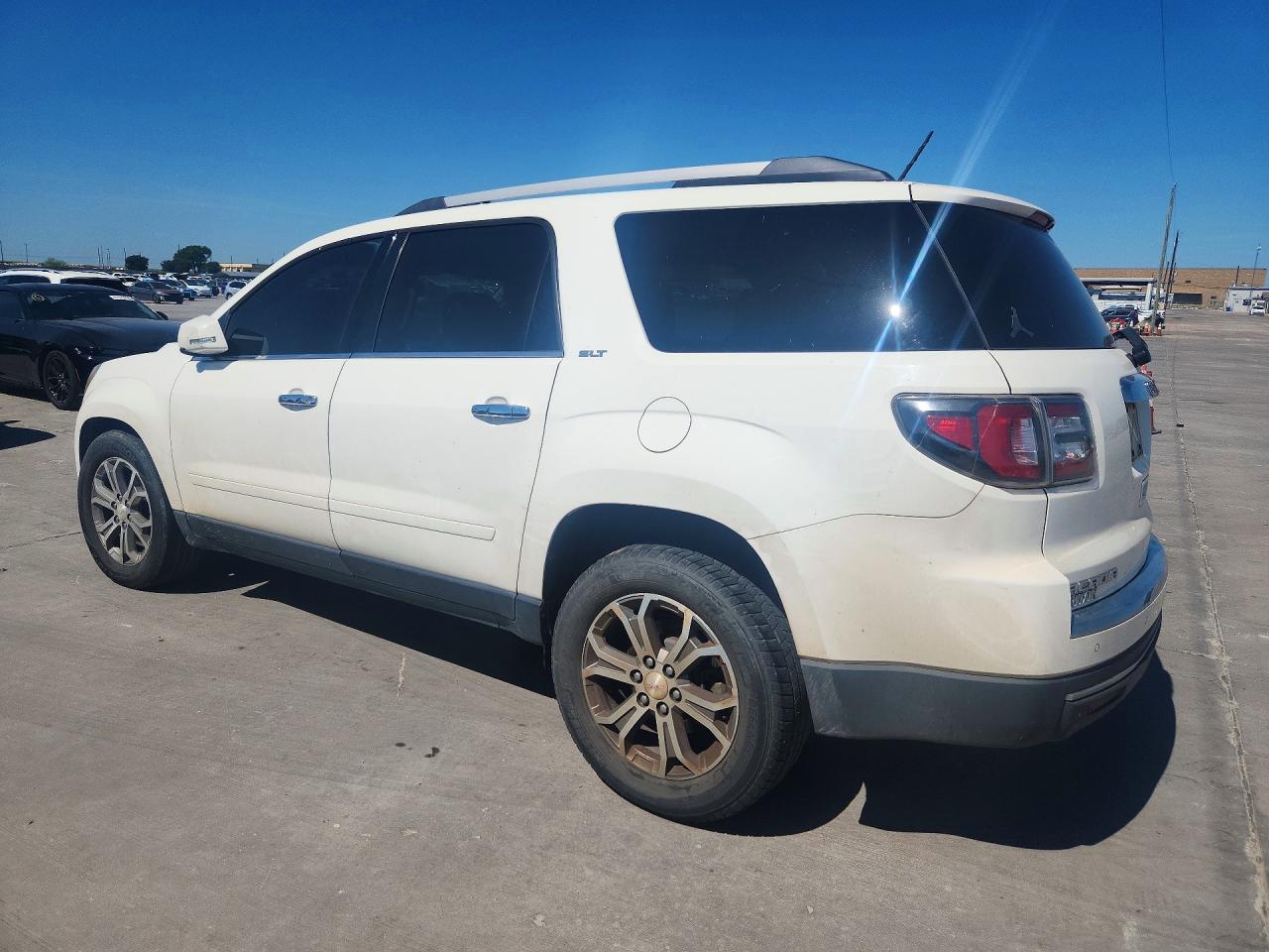2015 Gmc Acadia Slt-1 White vin: 1GKKRRKD2FJ120487