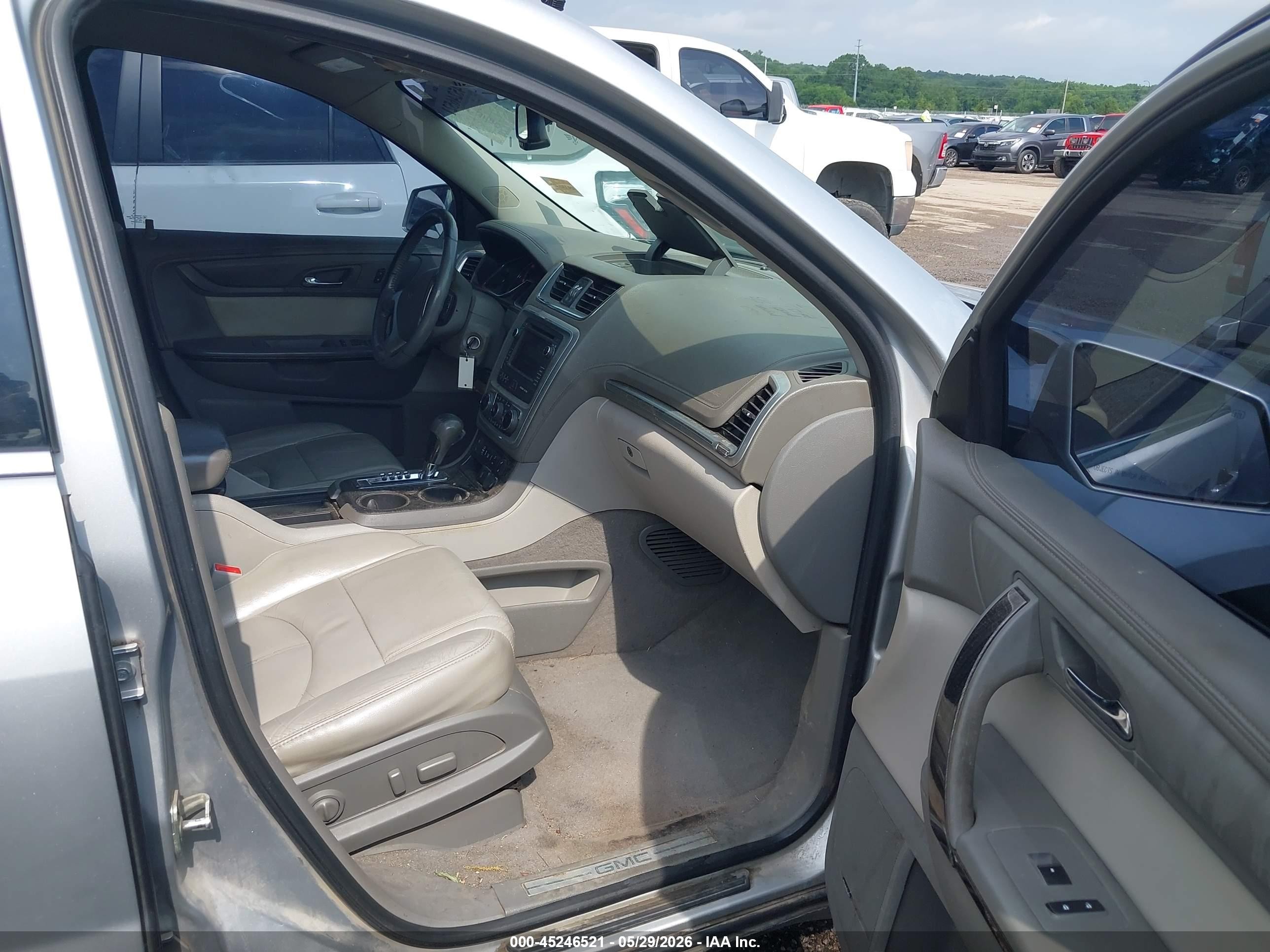 2015 Gmc Acadia Slt-1 Silver vin: 1GKKRRKD2FJ129335