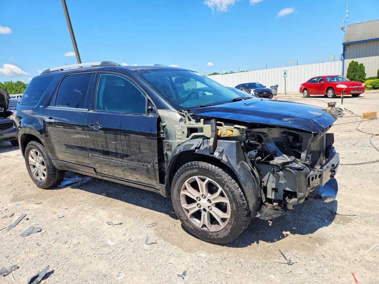2015 Gmc Acadia Slt-1 Black vin: 1GKKRRKD2FJ181967
