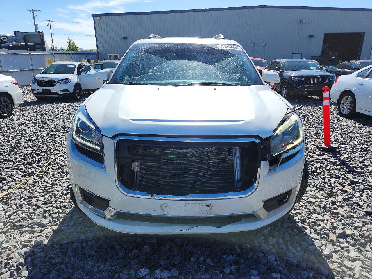 2015 Gmc Acadia Slt-1 Белый vin: 1GKKRRKD2FJ285021