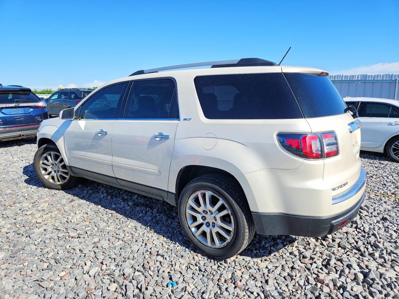 2015 Gmc Acadia Slt-1 Белый vin: 1GKKRRKD2FJ285021