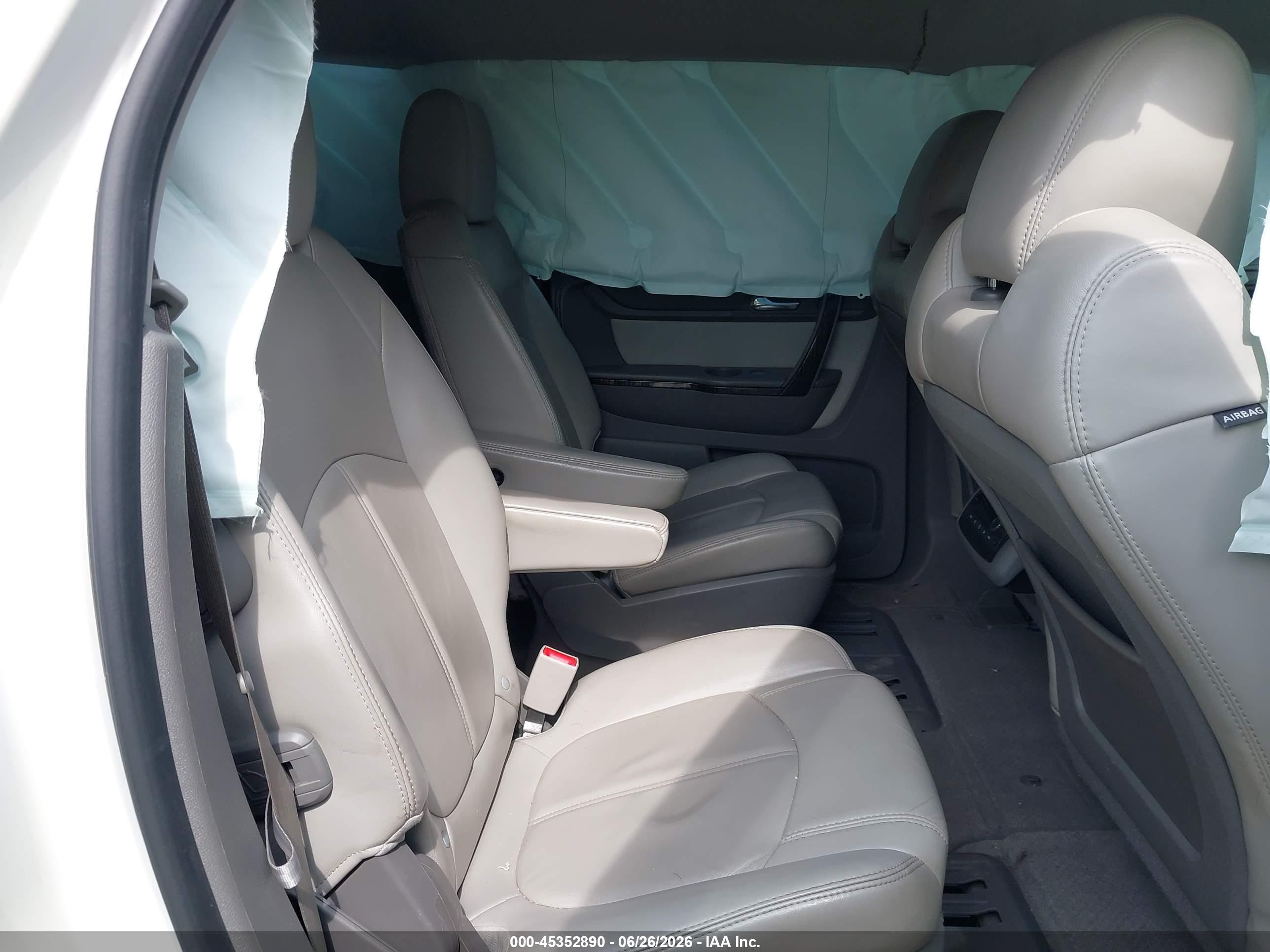 2013 Gmc Acadia Slt-1 White vin: 1GKKRRKD3DJ151972