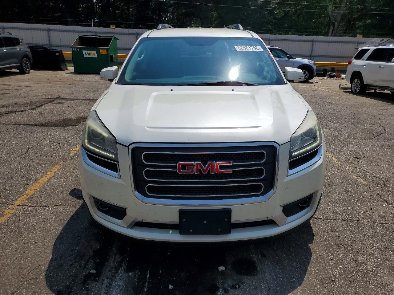2014 Gmc Acadia Slt-1 White vin: 1GKKRRKD3EJ339313