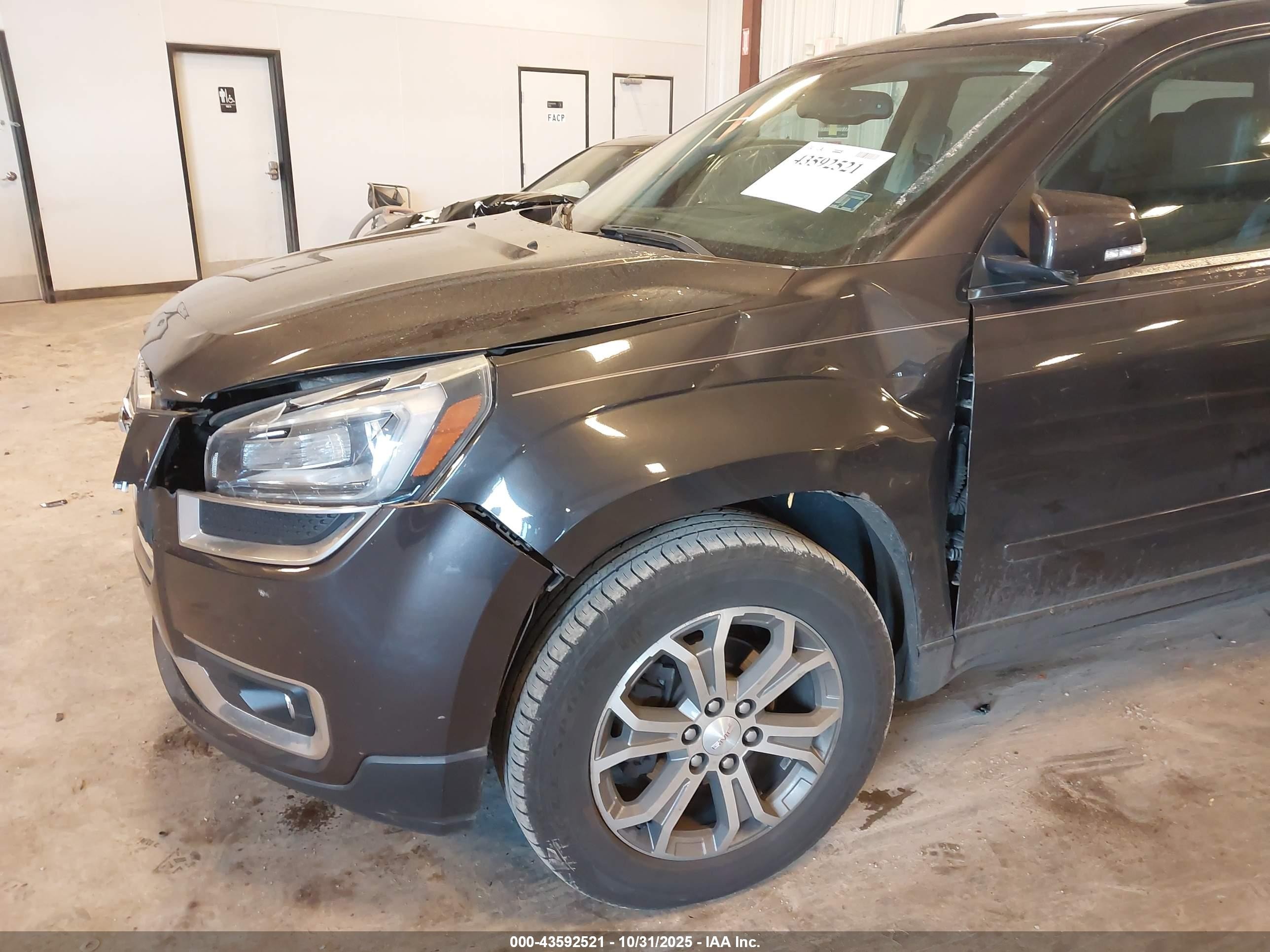 2015 Gmc Acadia Slt-1 Gray vin: 1GKKRRKD3FJ170086