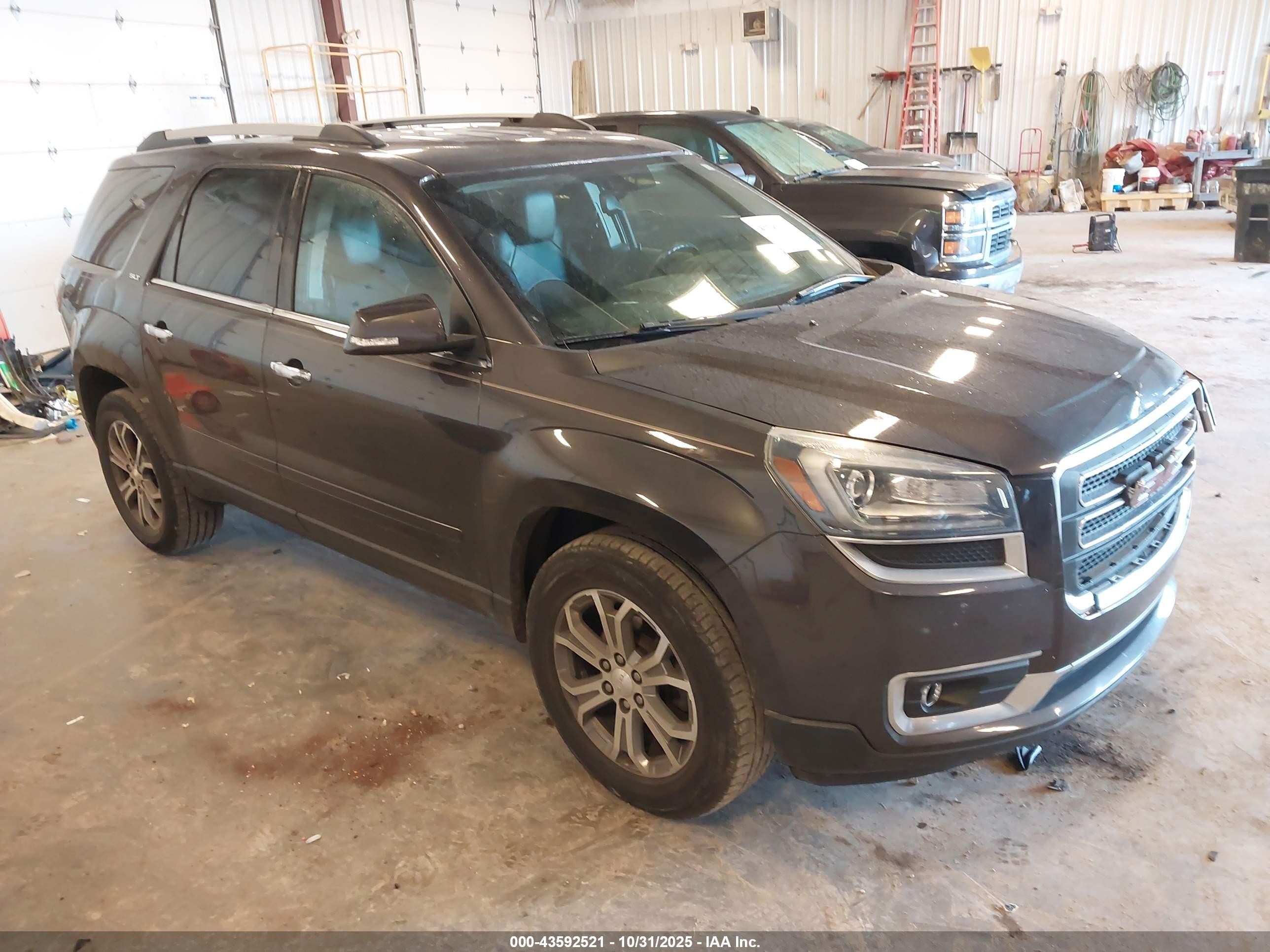 2015 Gmc Acadia Slt-1 Gray vin: 1GKKRRKD3FJ170086