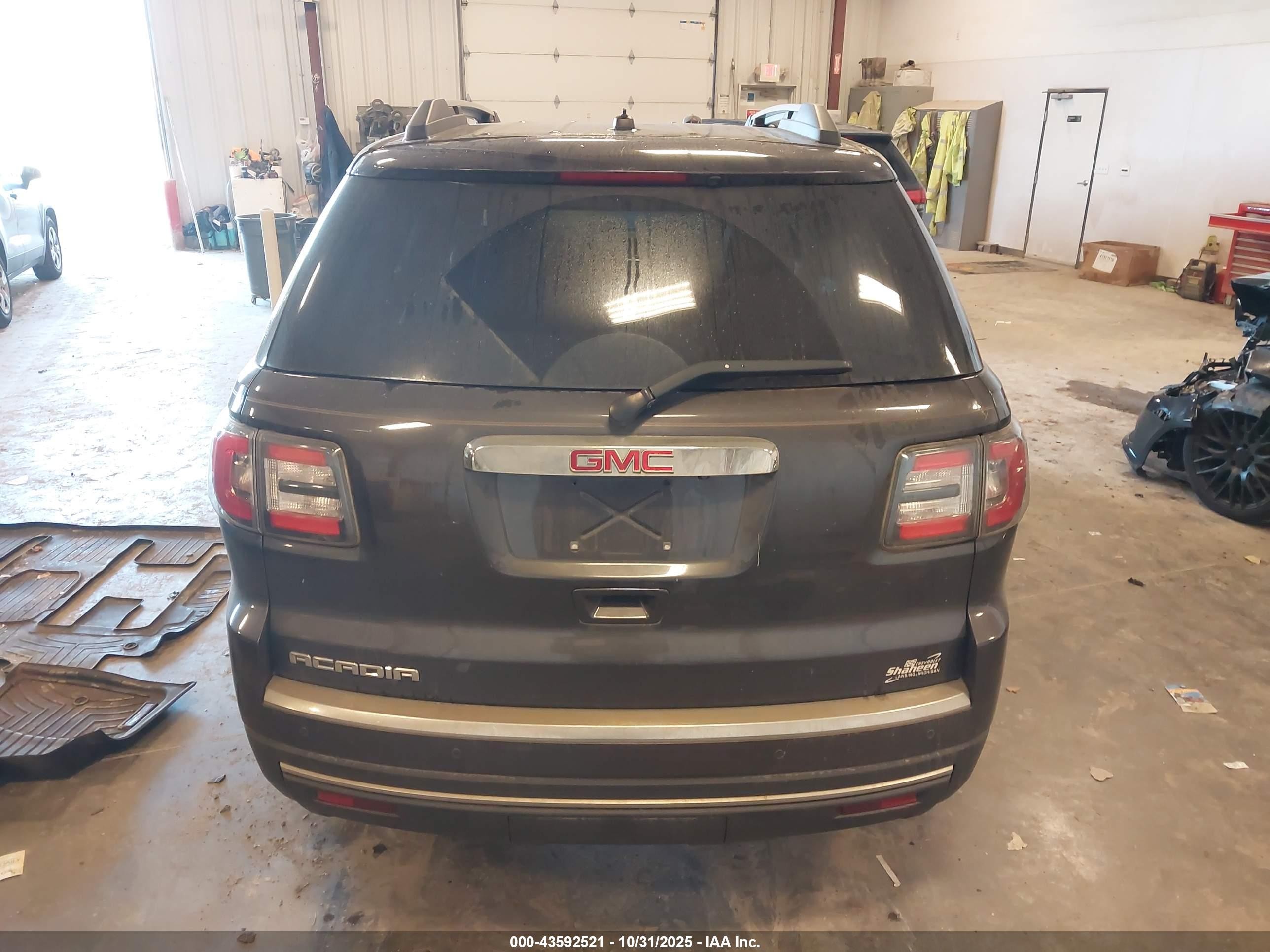 2015 Gmc Acadia Slt-1 Gray vin: 1GKKRRKD3FJ170086