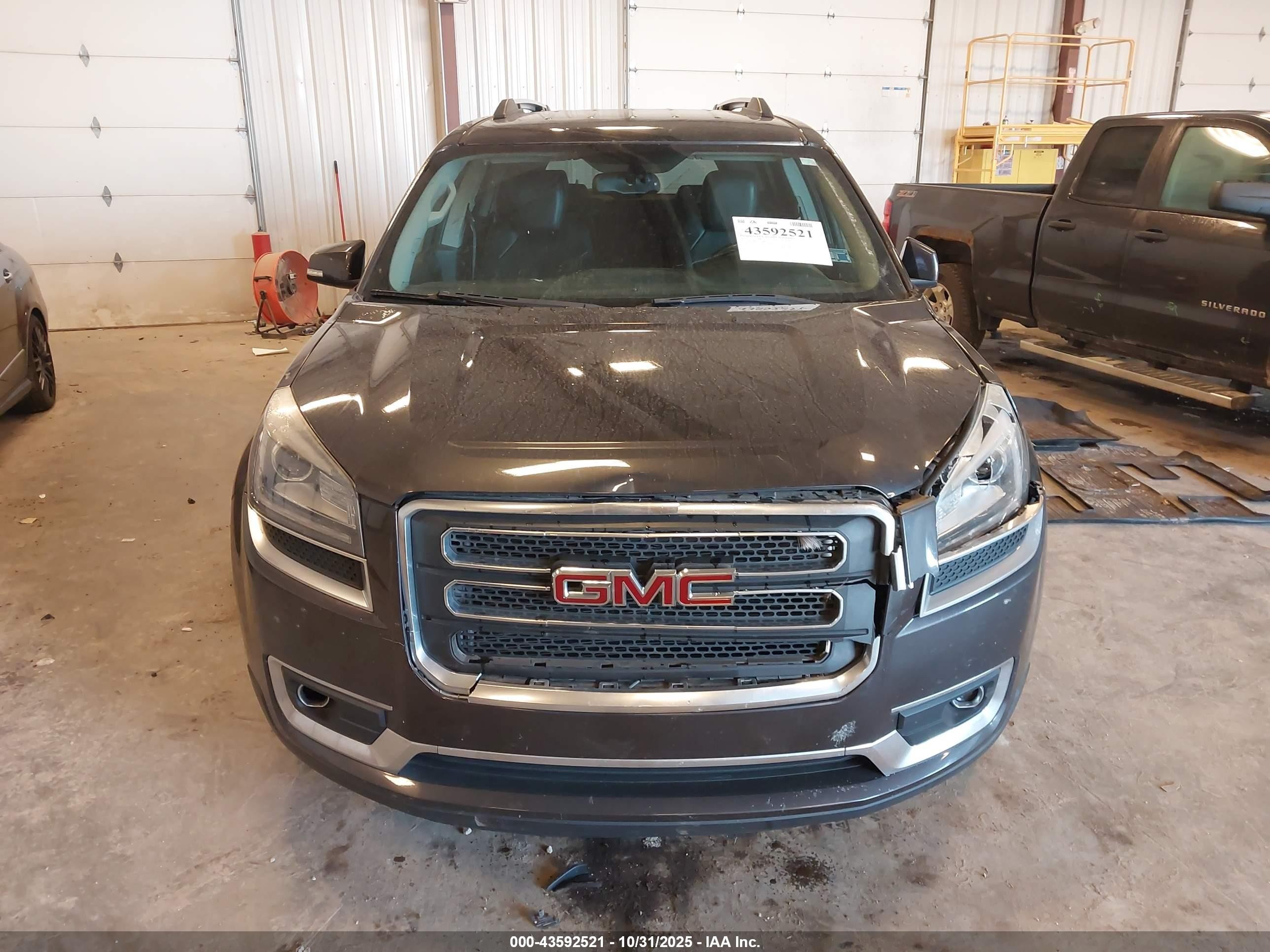 2015 Gmc Acadia Slt-1 Gray vin: 1GKKRRKD3FJ170086