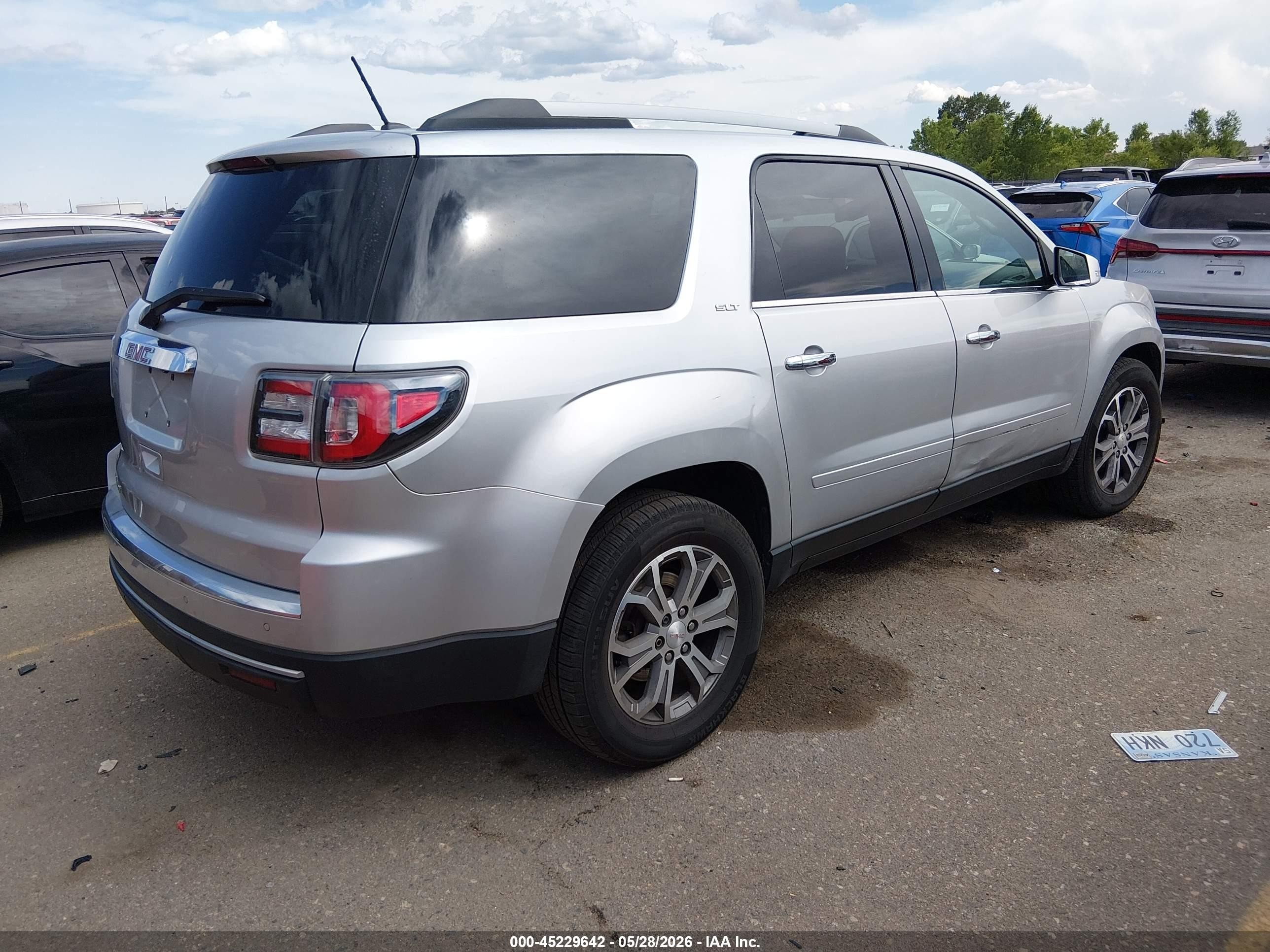 2015 Gmc Acadia Slt-1 Серебряный vin: 1GKKRRKD3FJ206617