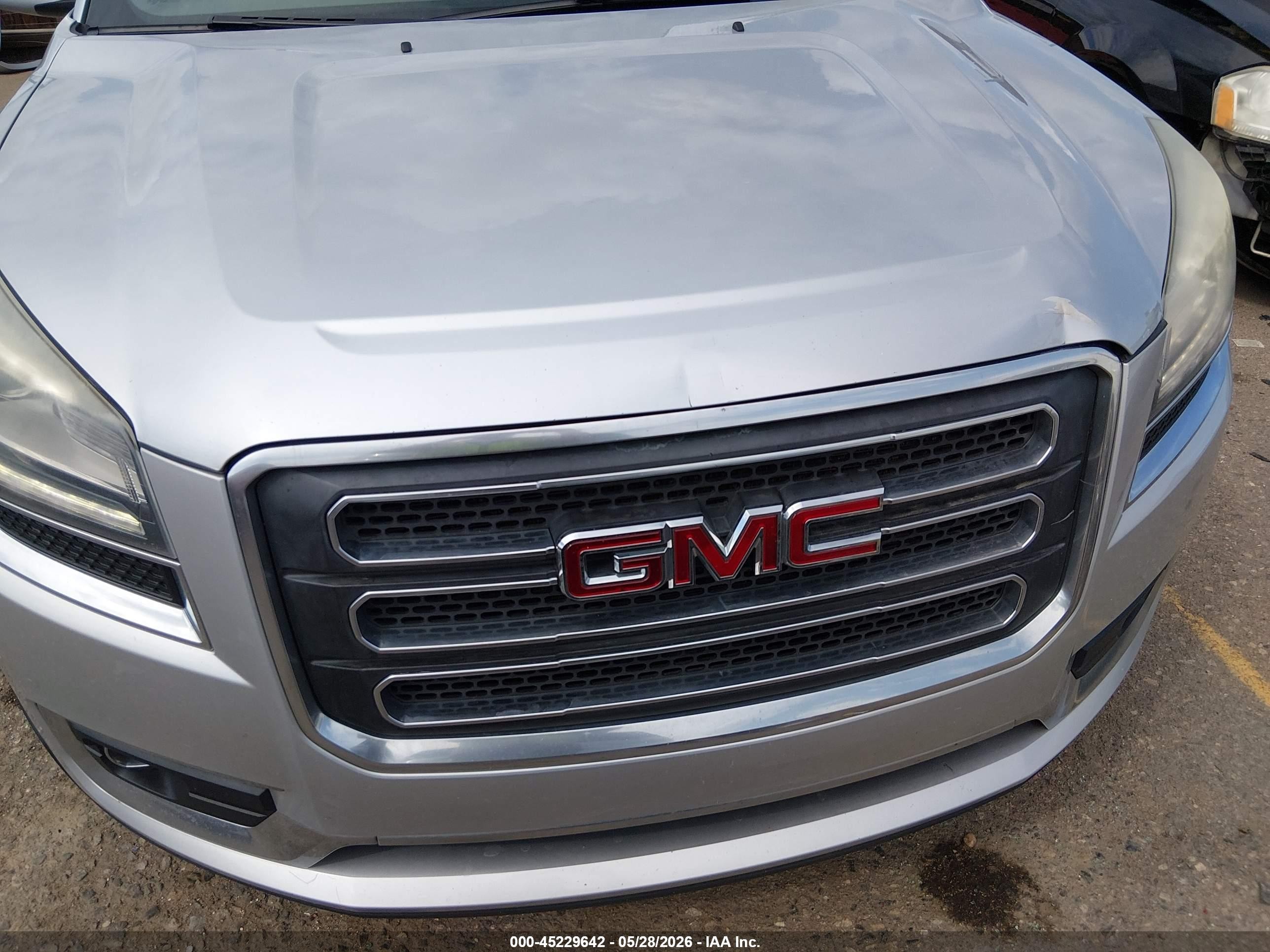 2015 Gmc Acadia Slt-1 Серебряный vin: 1GKKRRKD3FJ206617