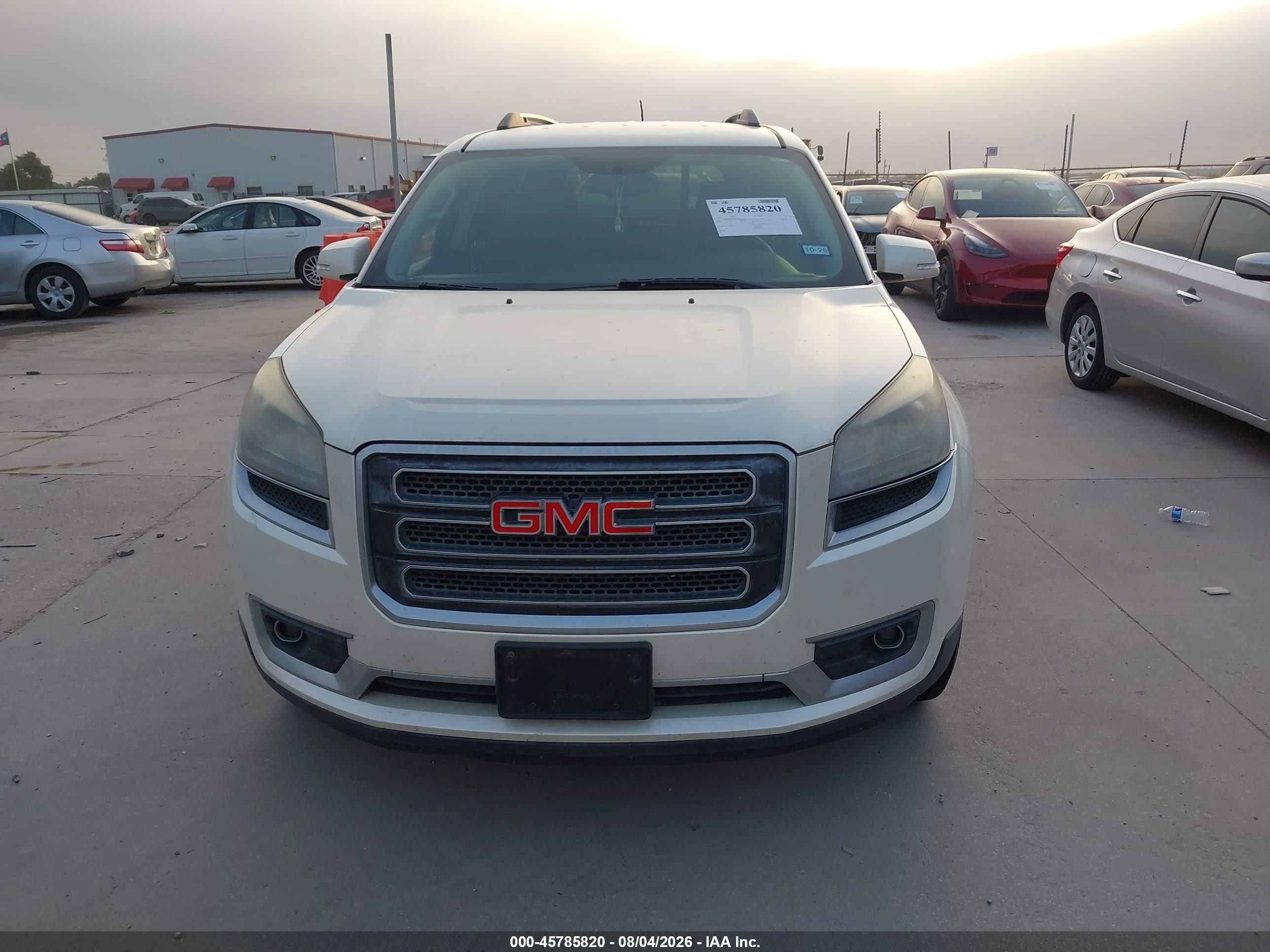 2015 Gmc Acadia Slt-1 White vin: 1GKKRRKD3FJ293368