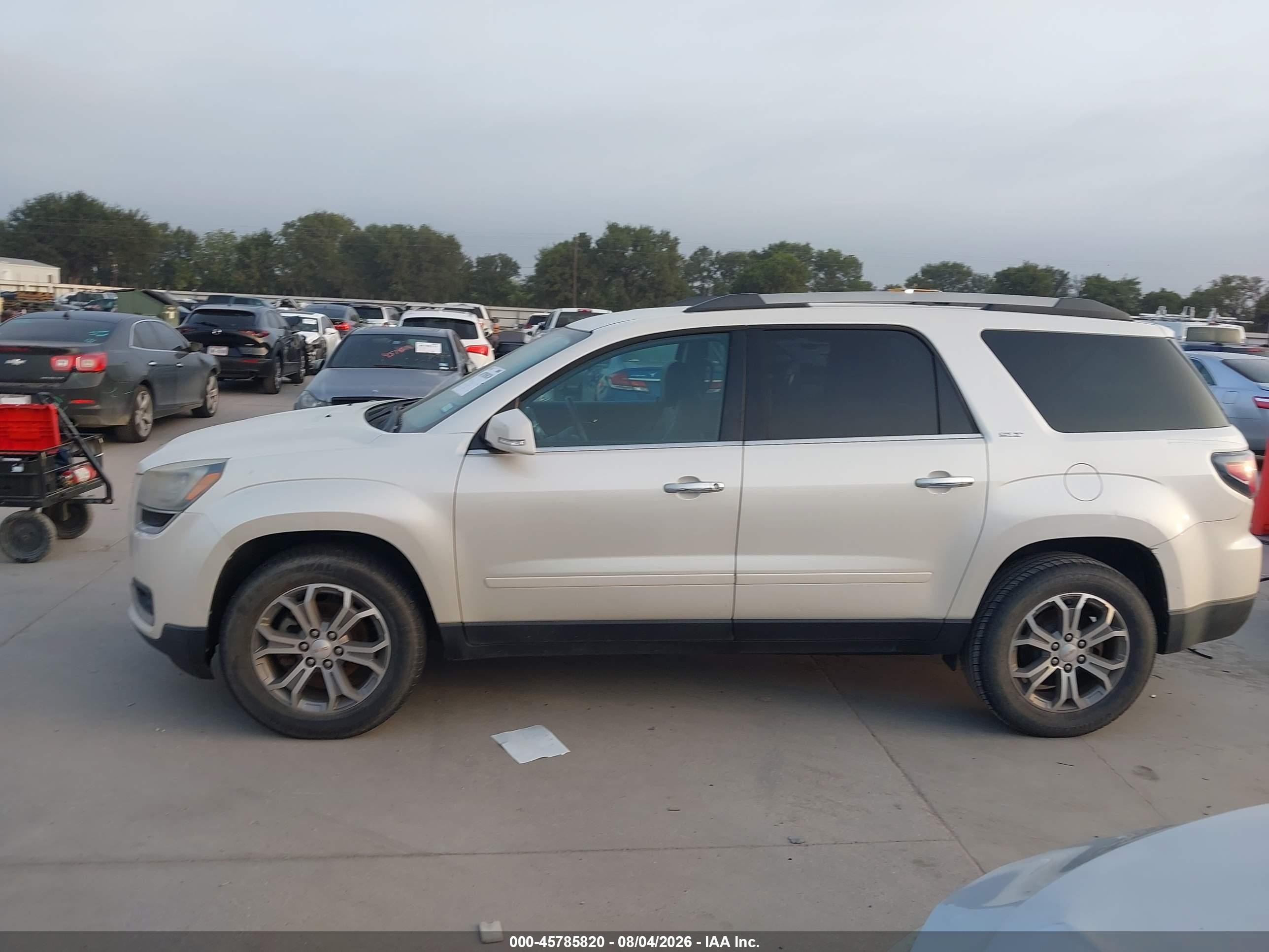 2015 Gmc Acadia Slt-1 White vin: 1GKKRRKD3FJ293368