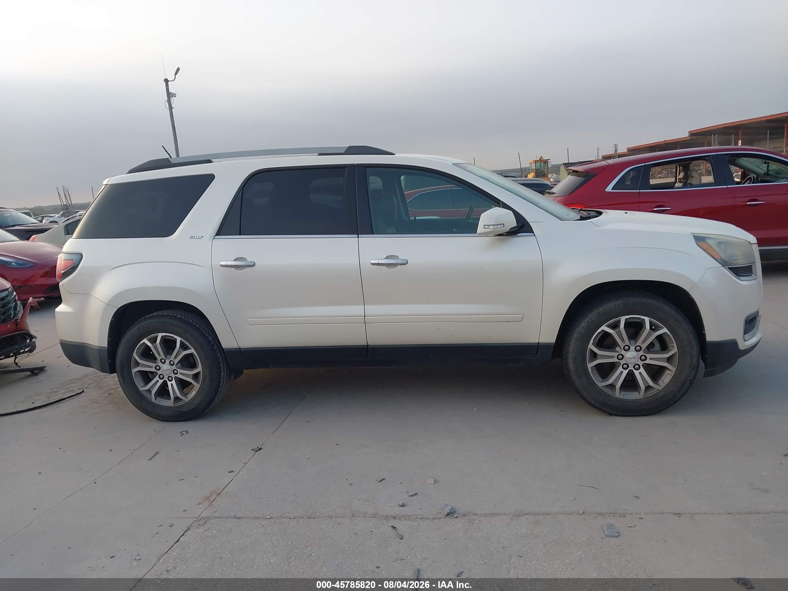2015 Gmc Acadia Slt-1 White vin: 1GKKRRKD3FJ293368
