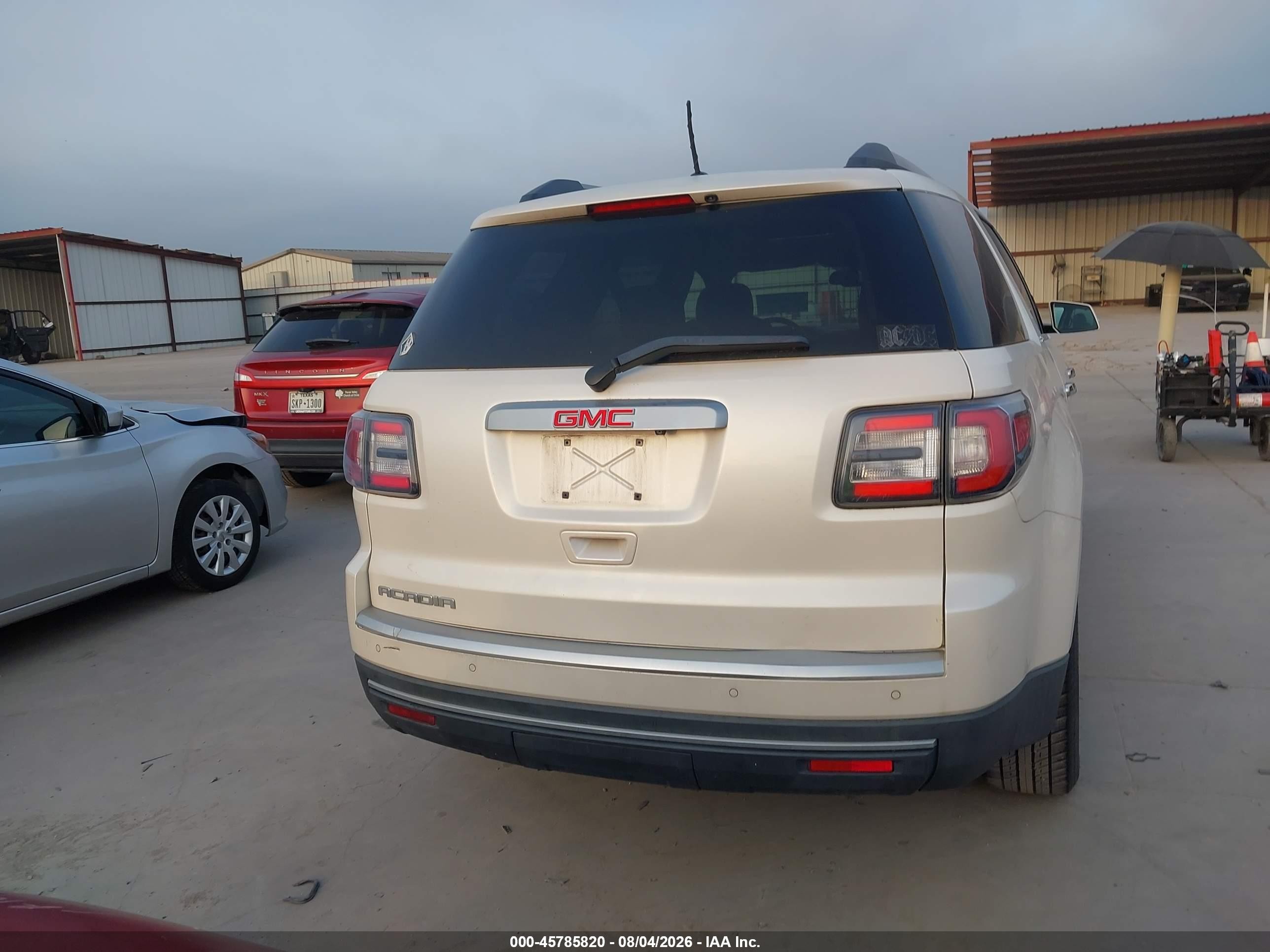 2015 Gmc Acadia Slt-1 White vin: 1GKKRRKD3FJ293368